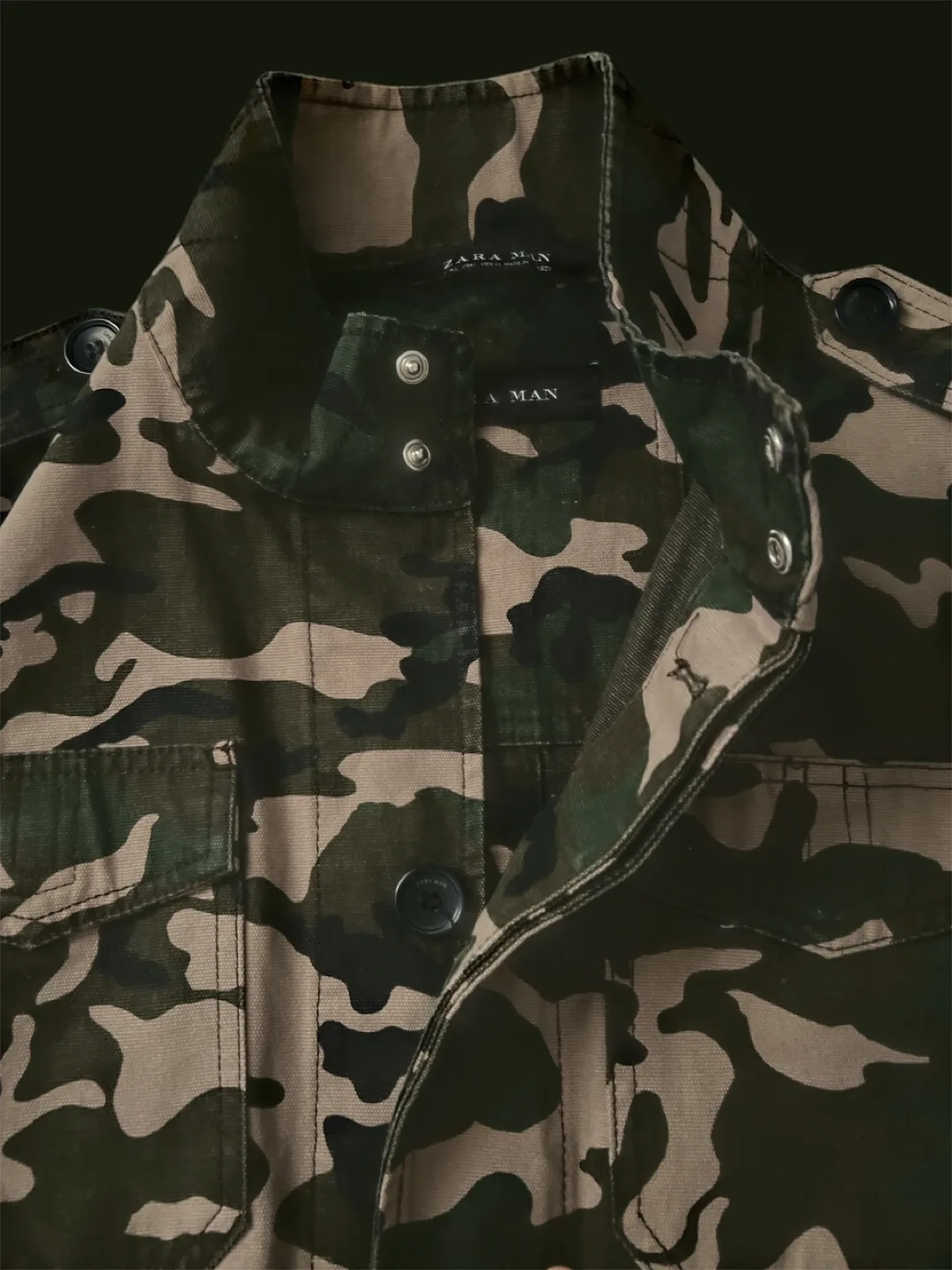 Zara Man Camo Jacket image indicator(2)