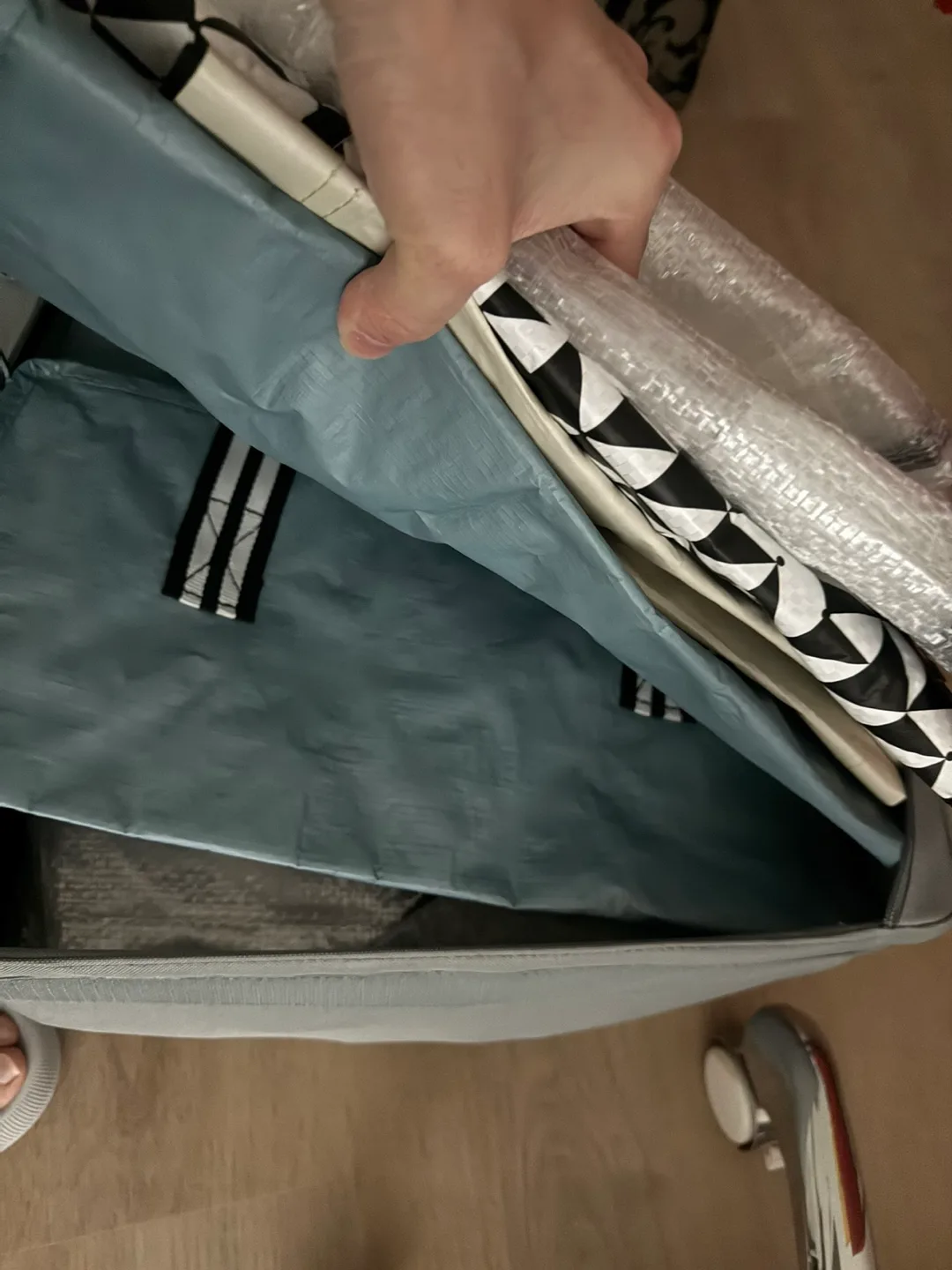 Portable plastic bag image indicator(2)