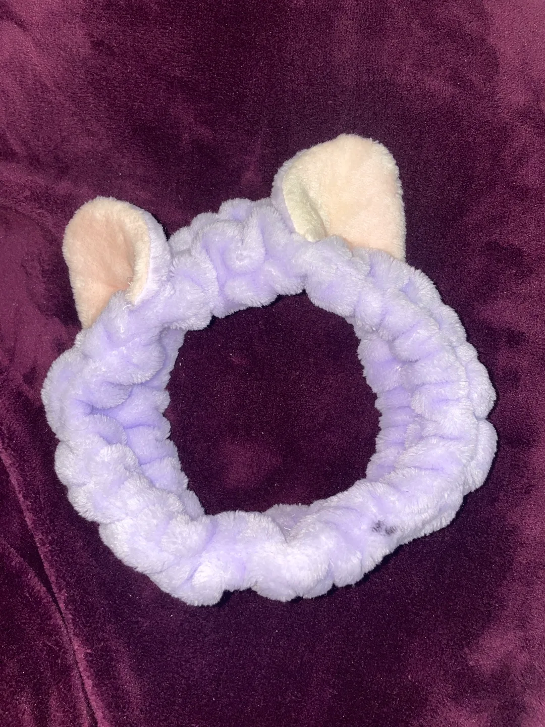Lavender Cat Ear Headband thumbnail