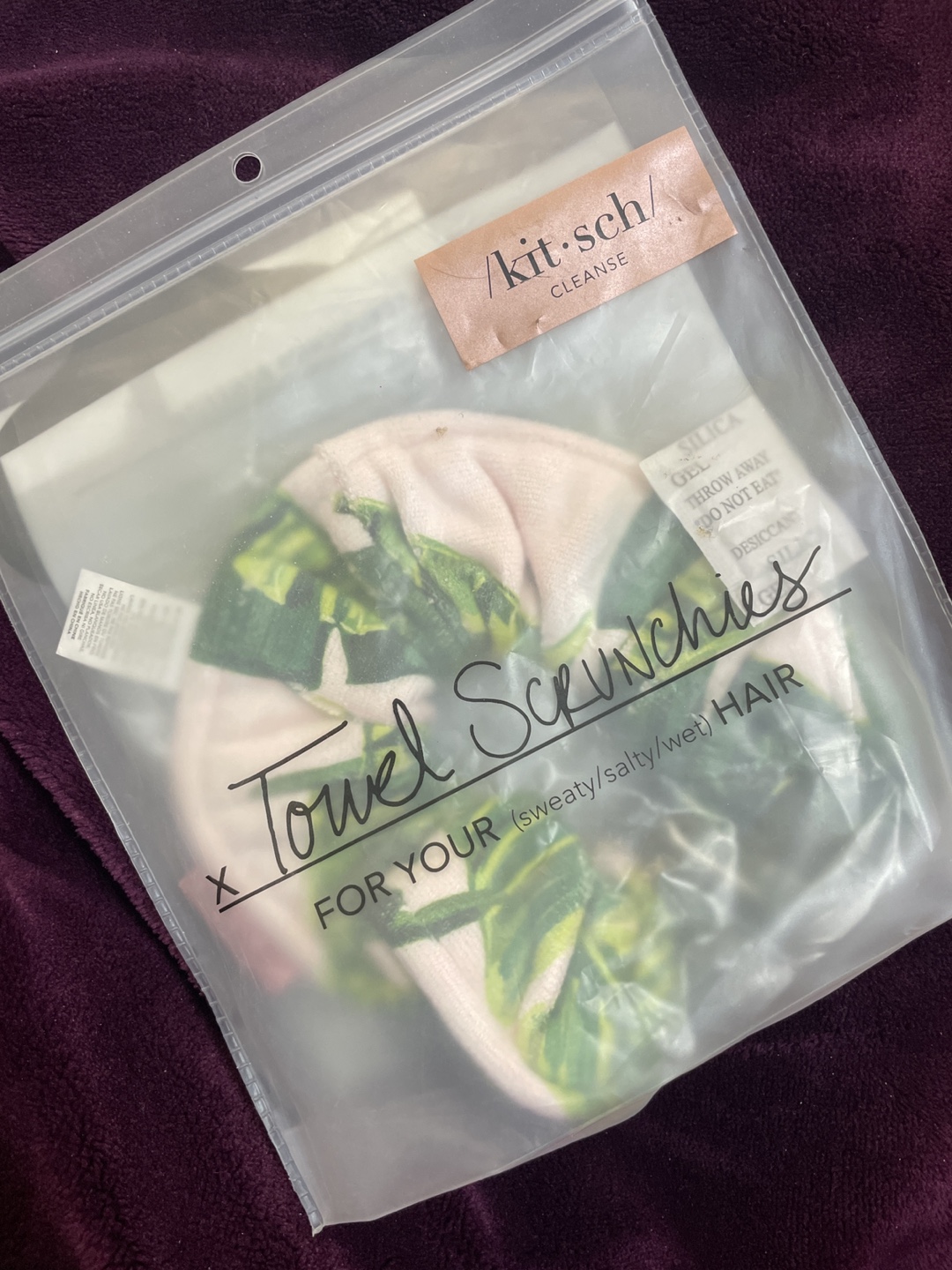 Kitsch Towel Scrunchie