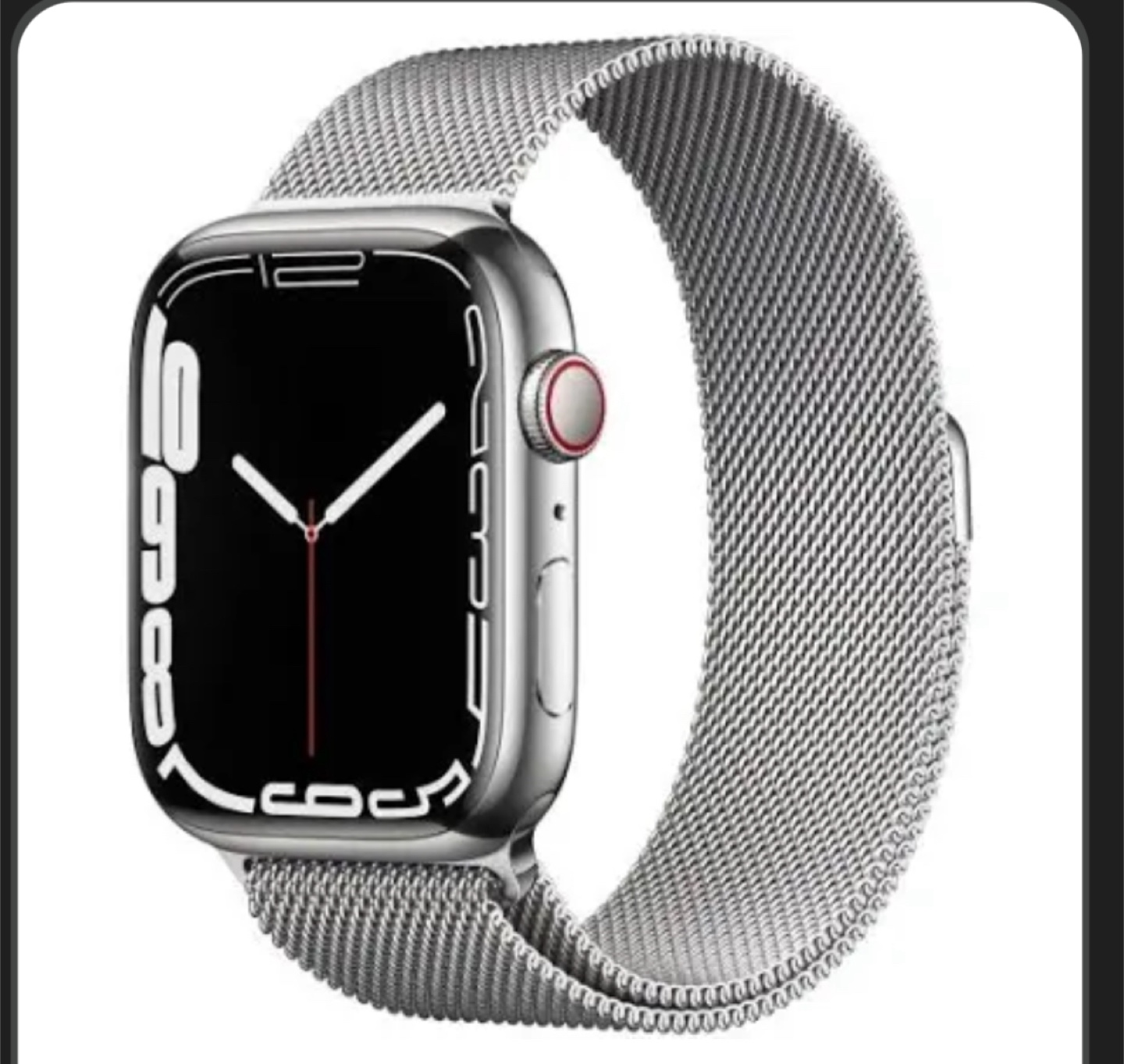 Apple Watch Stainless Steel Series 7 (GPS + Cellular) 45 mm case