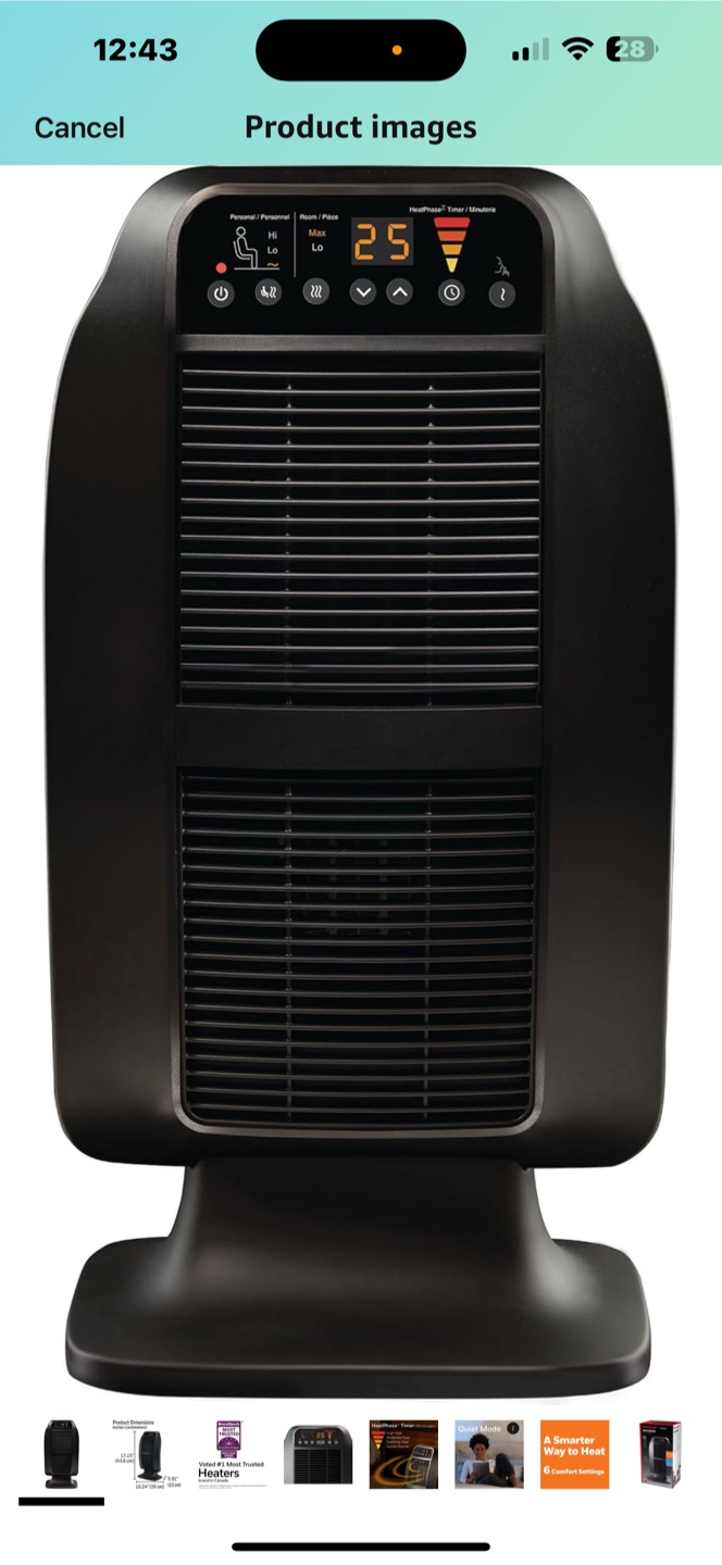 Honeywell HeatGenius Ceramic Heater