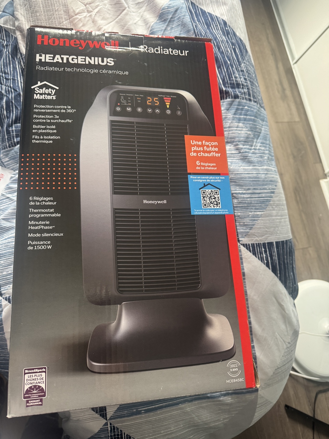 Honeywell HeatGenius Ceramic Heater - photo 2