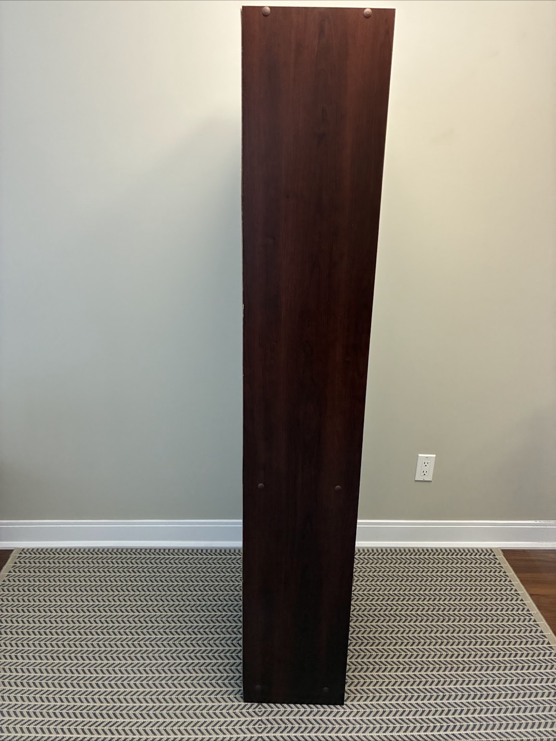 Moving out sale - 5-Shelf Narrow Bookcase - photo 2