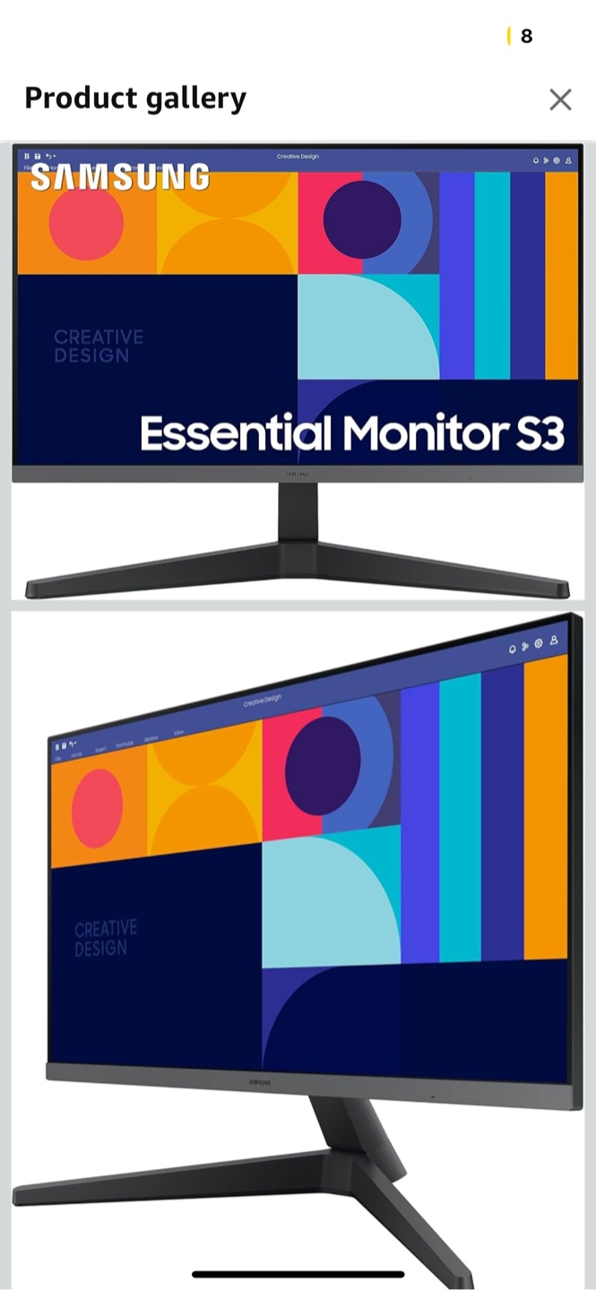 Samsung 27’ FHD Flat Scr Super Slim Design - photo 3