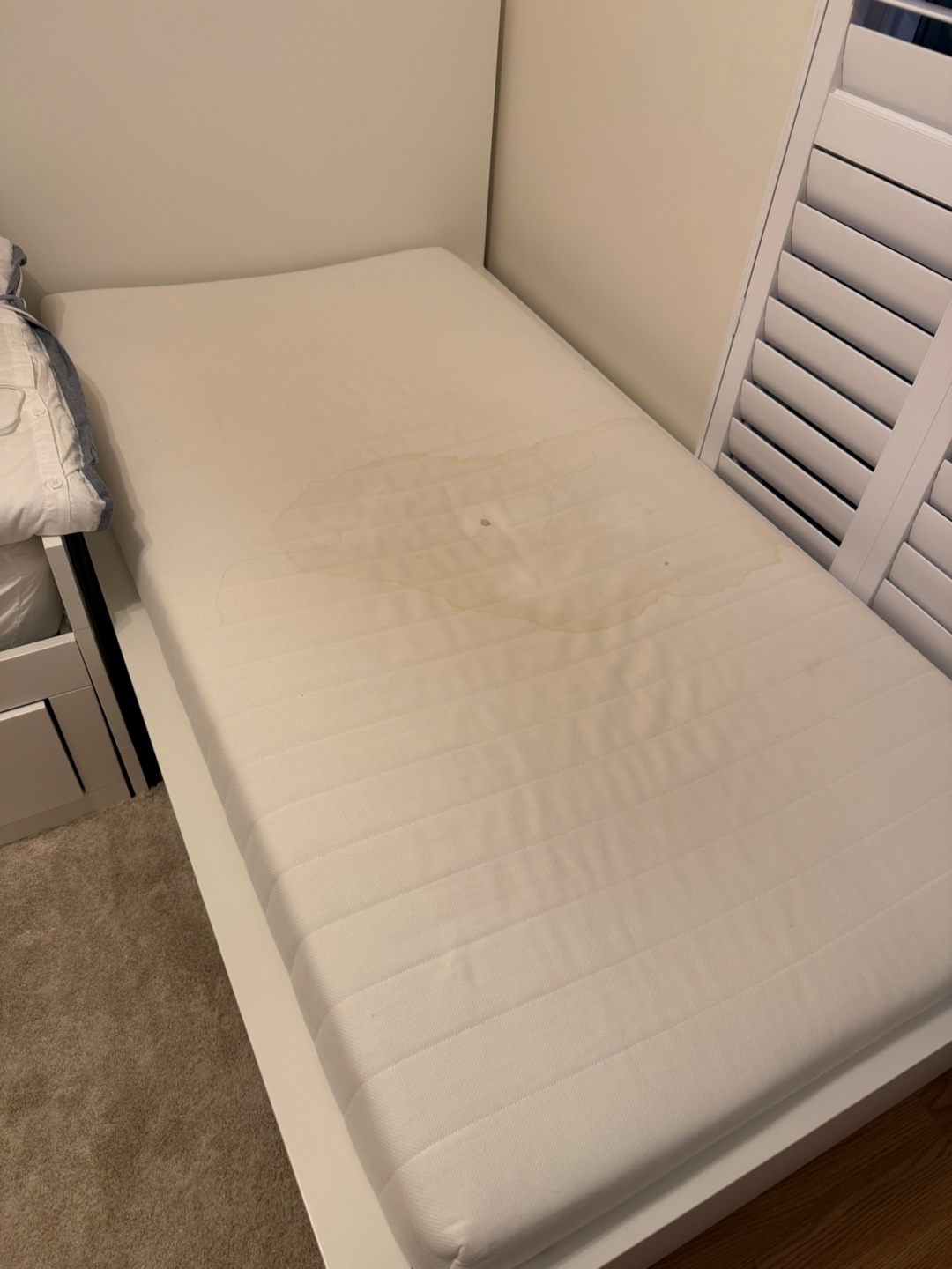 Free IKEA twin Mattress with Stain