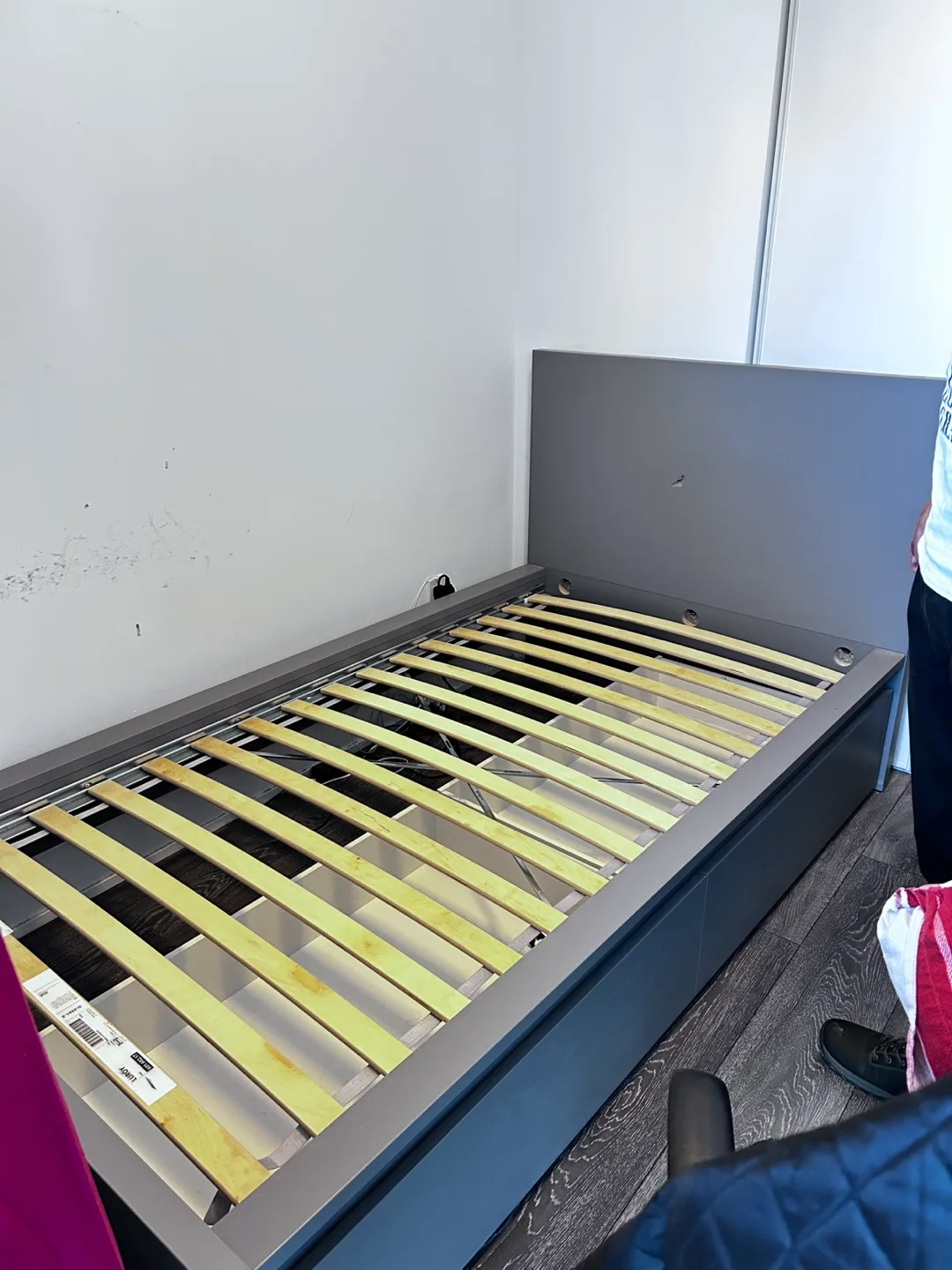 Need gone ASAP by tonight IKEA Twin Bed with Storage image indicator(2)