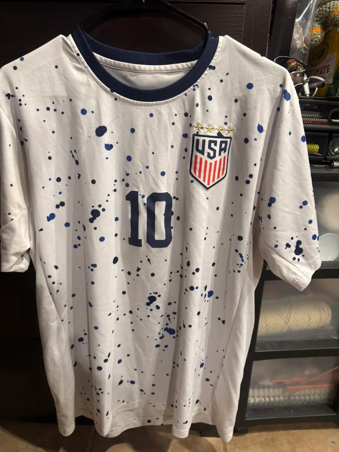 USA Men's National Team Pulisic #10 Jersey thumbnail