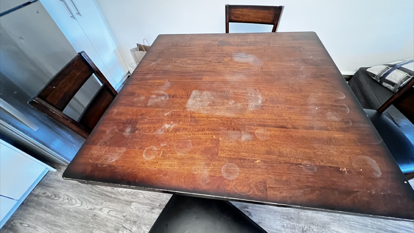 Square Dining Table Set with 4 Chairs - photo 4