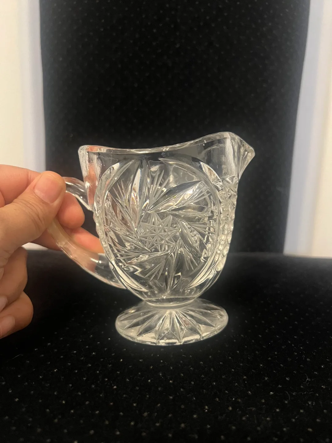 Vintage Crystal Creamer#freecycle image indicator(2)