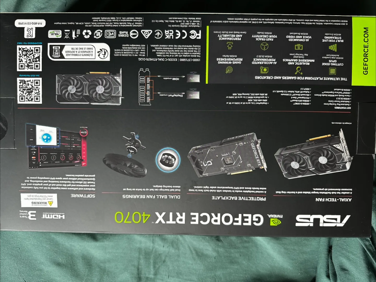 ASUS Dual GeForce RTX 4070 OC Edition 12 GB image indicator(3)