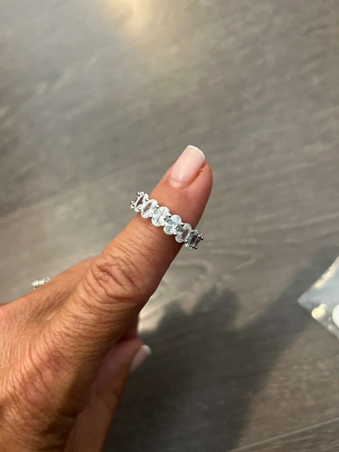 Oval Cut Eternity Ring image indicator(3)