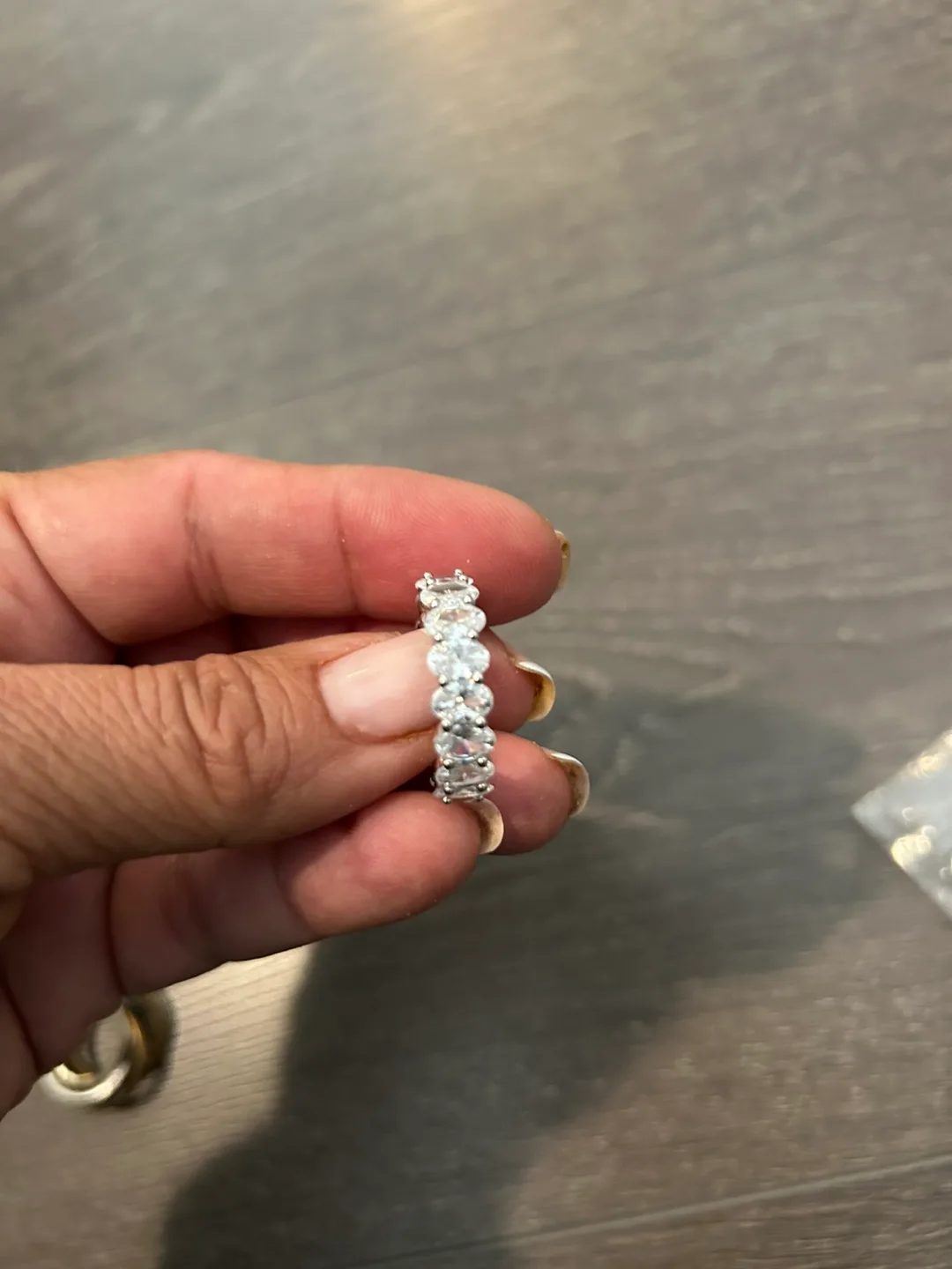 Oval Cut Eternity Ring thumbnail