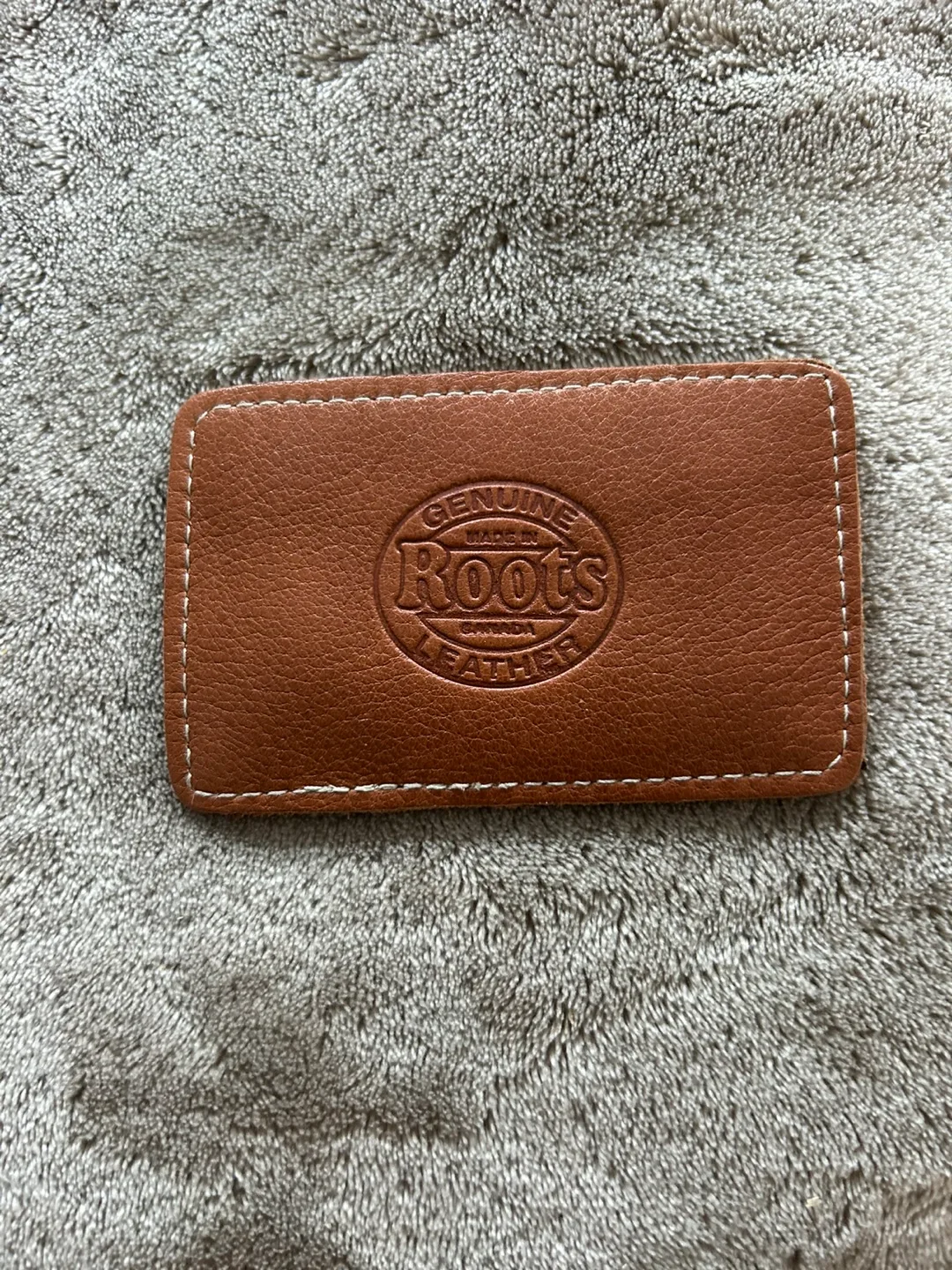 Roots Leather Card Holder thumbnail