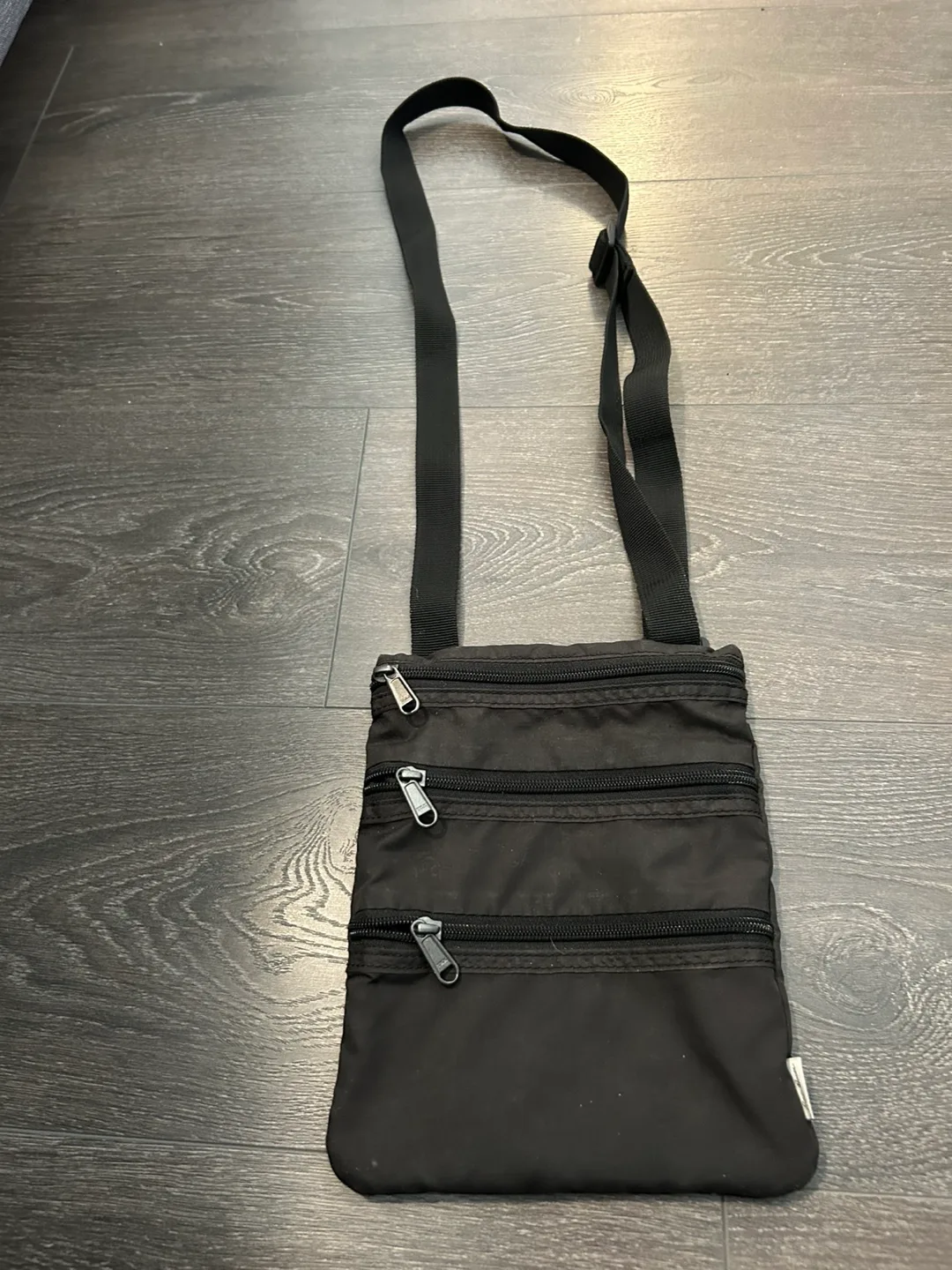 Two Bags - Quilted Fanny Pack & Triple Zipper Crossbody thumbnail