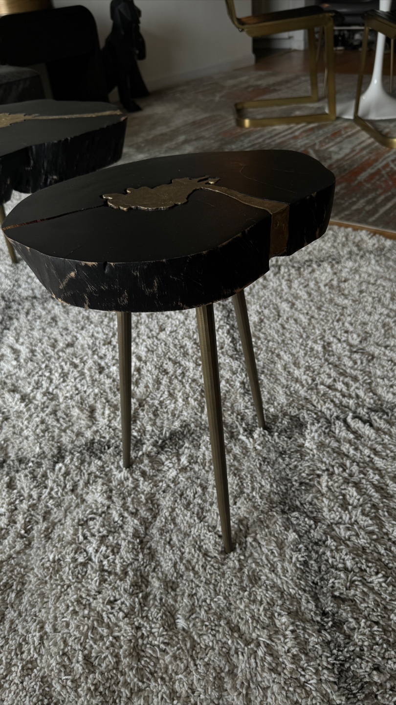 Unique Live Edge Coffee Table Set - photo 3