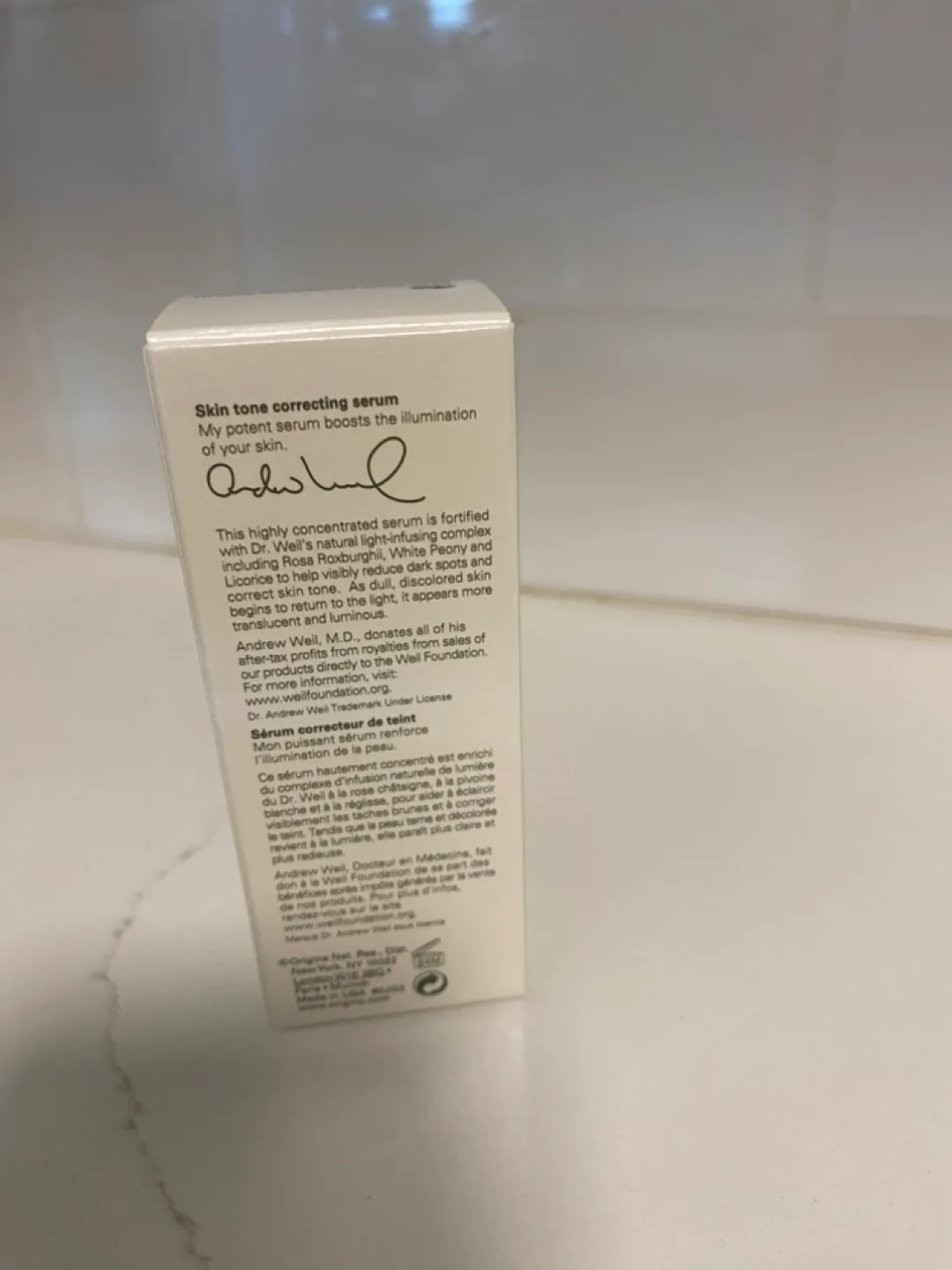 Dr. Andrew Weil for Origins Skin Tone Correcting Serum image indicator(2)