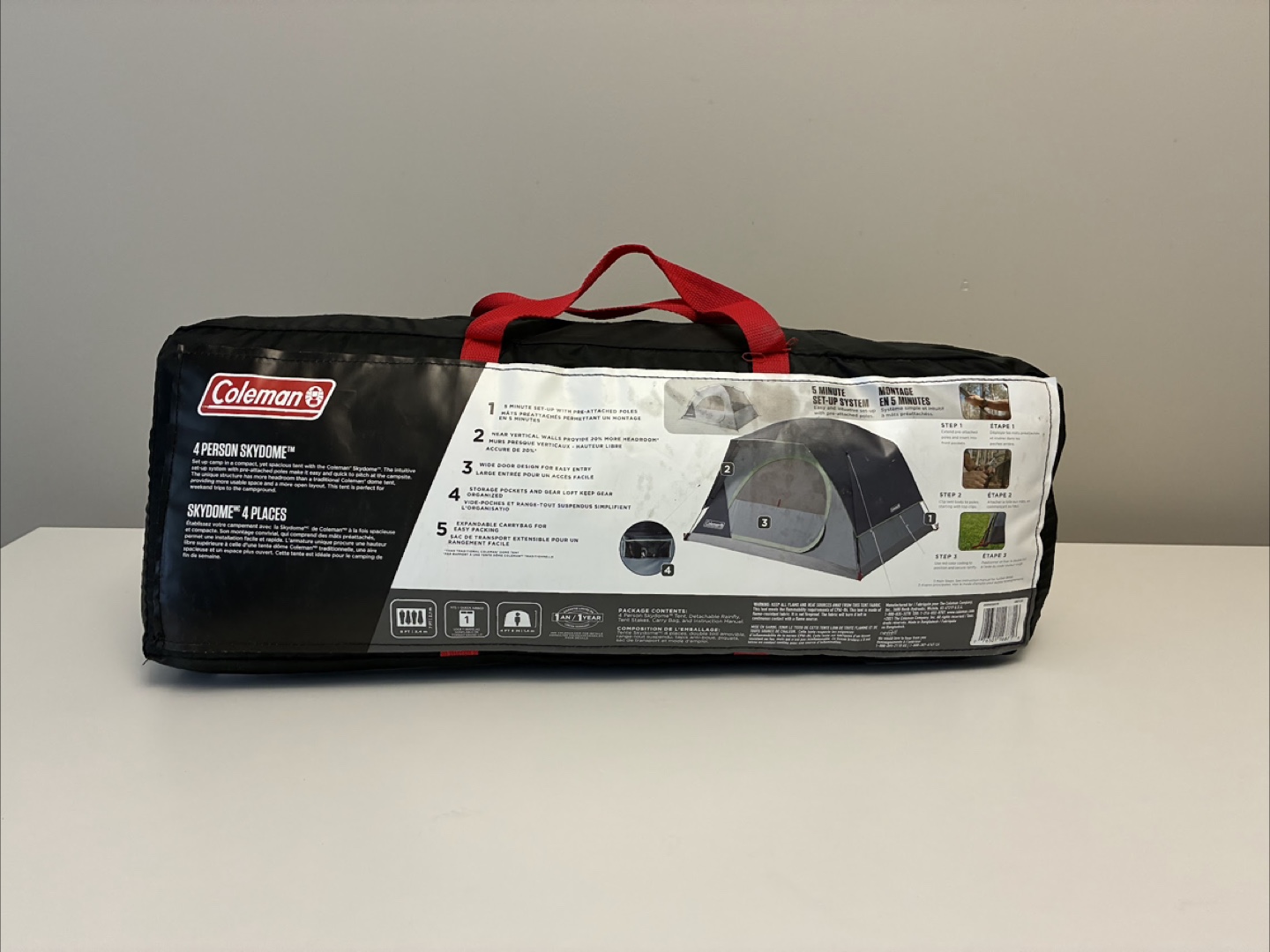 Coleman Skydome 4-Person Tent + FREE Bonfire & Hammock - photo 4
