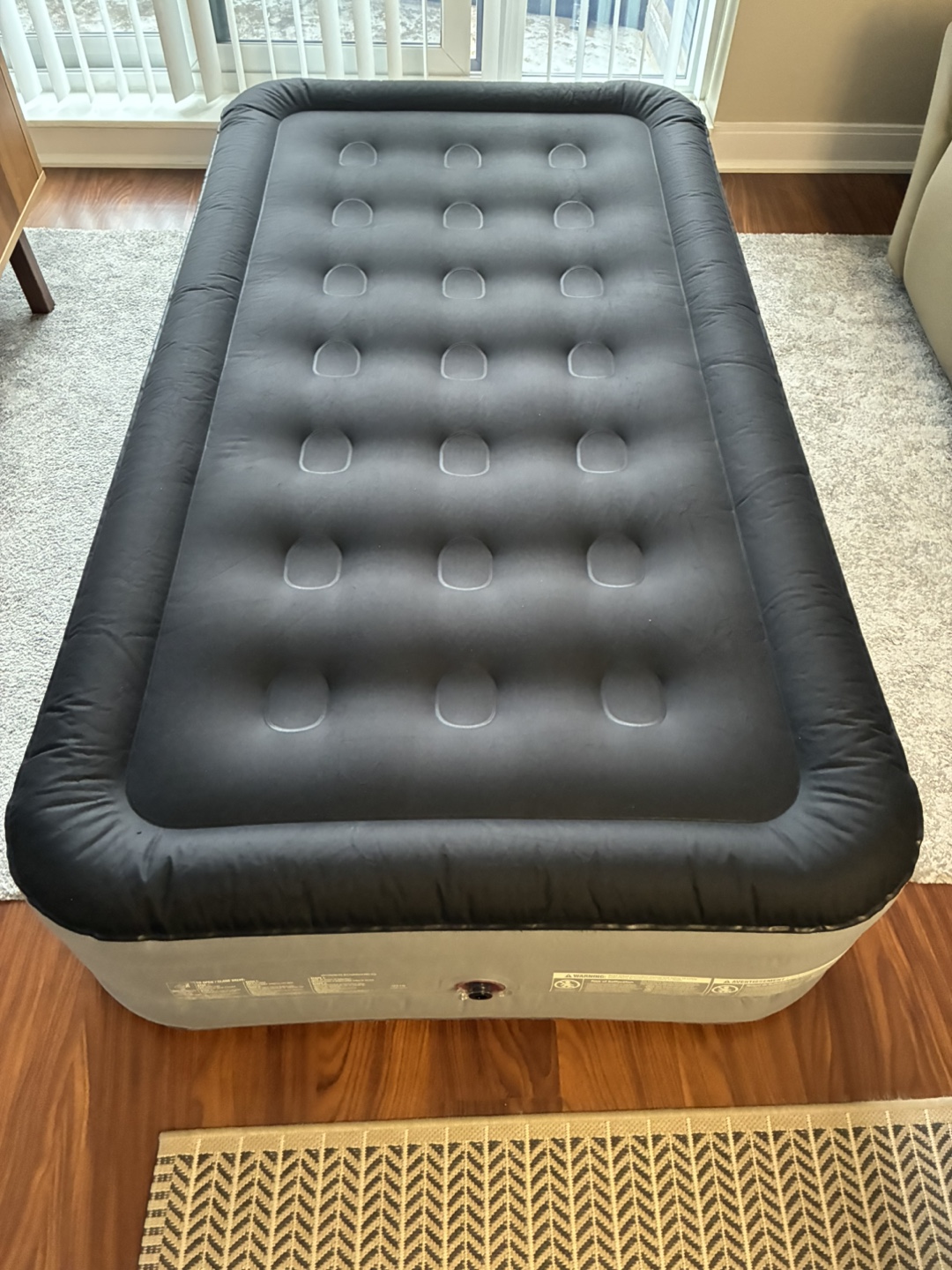 Coleman Twin Double Air Mattress with 120V Pump