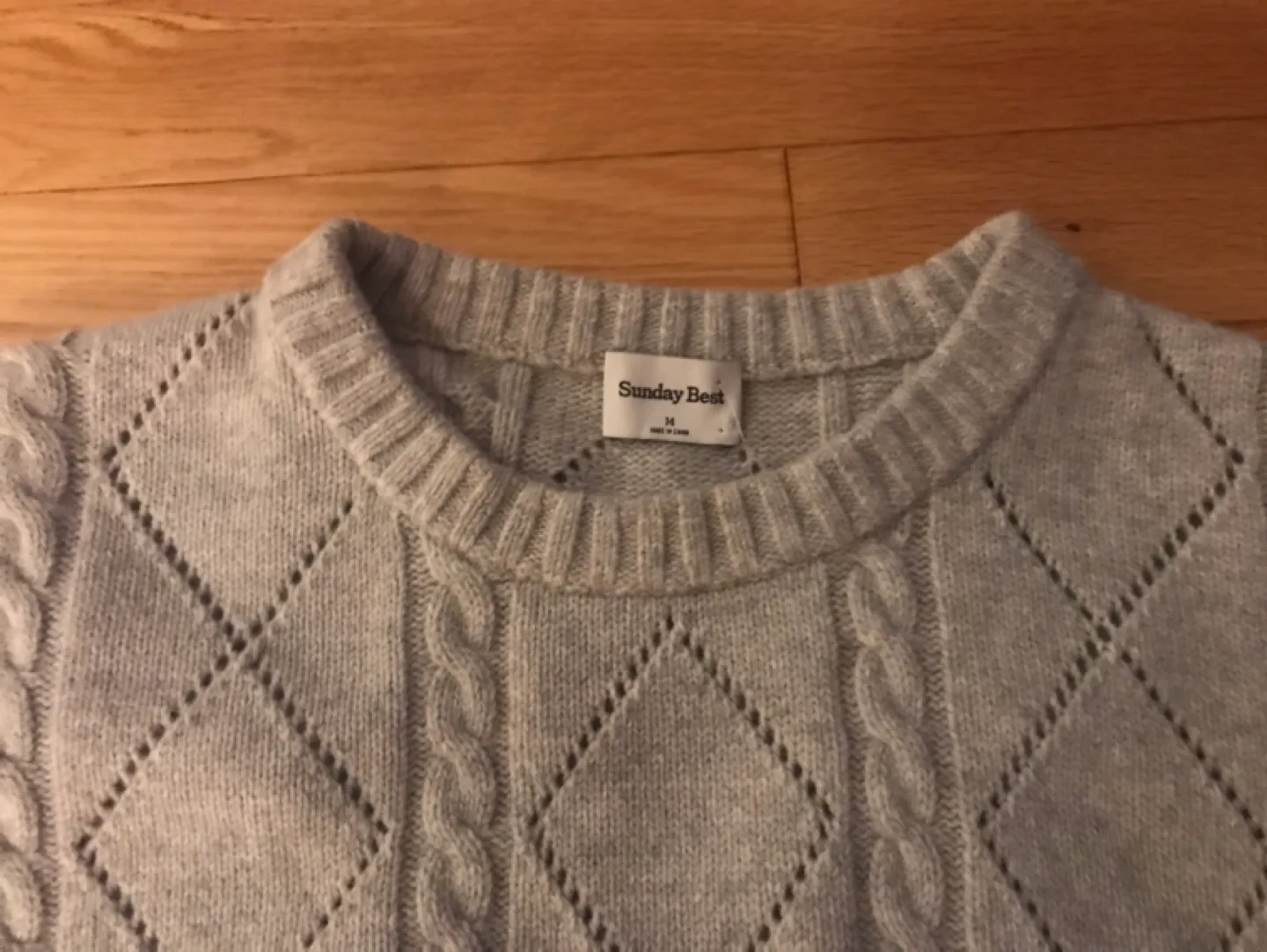 Sunday Best Cropped Sweater Size M image indicator(2)