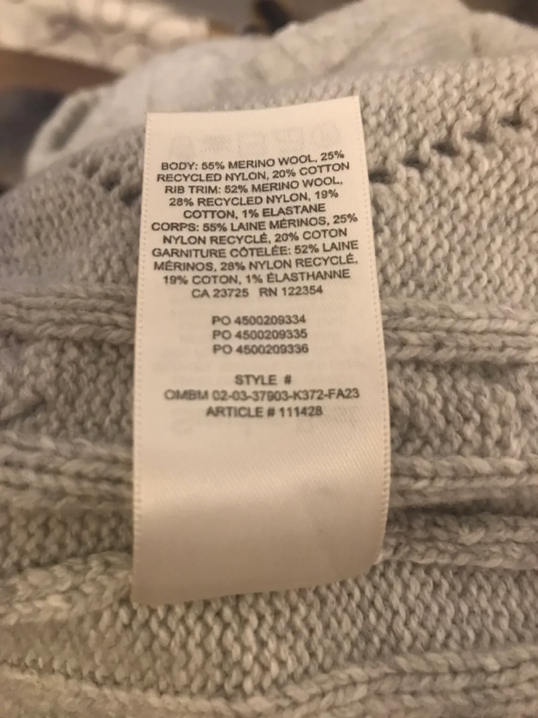 Sunday Best Cropped Sweater Size M image indicator(6)