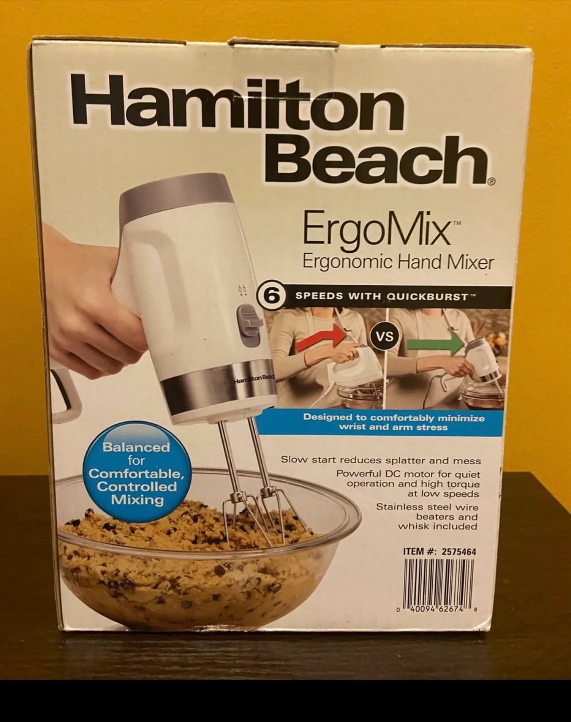 Hamilton Beach ErgoMix Hand Mixer thumbnail