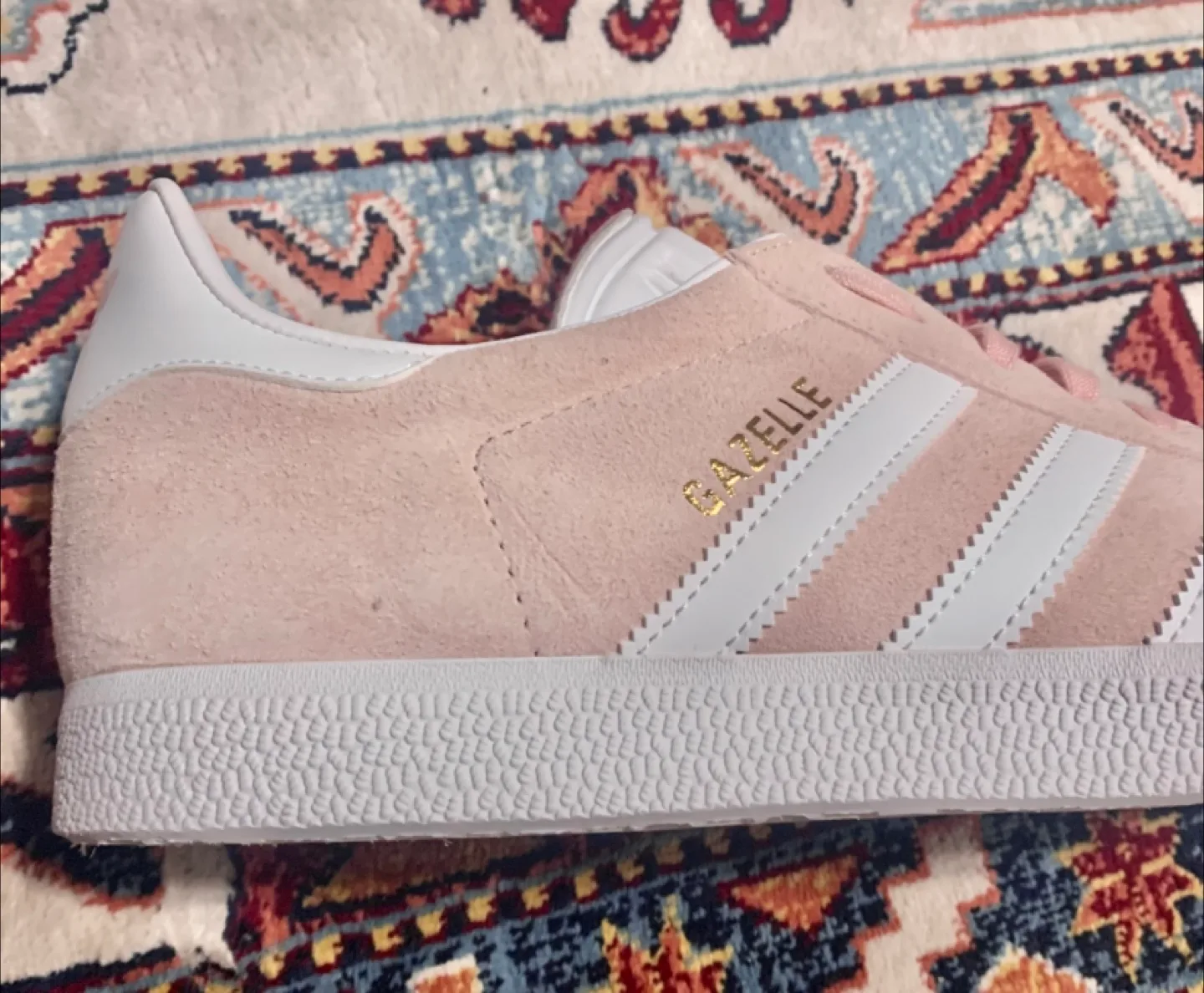 BRAND NEW Adidas Gazelle Women's Sneakers - Pink Suede image indicator(2)