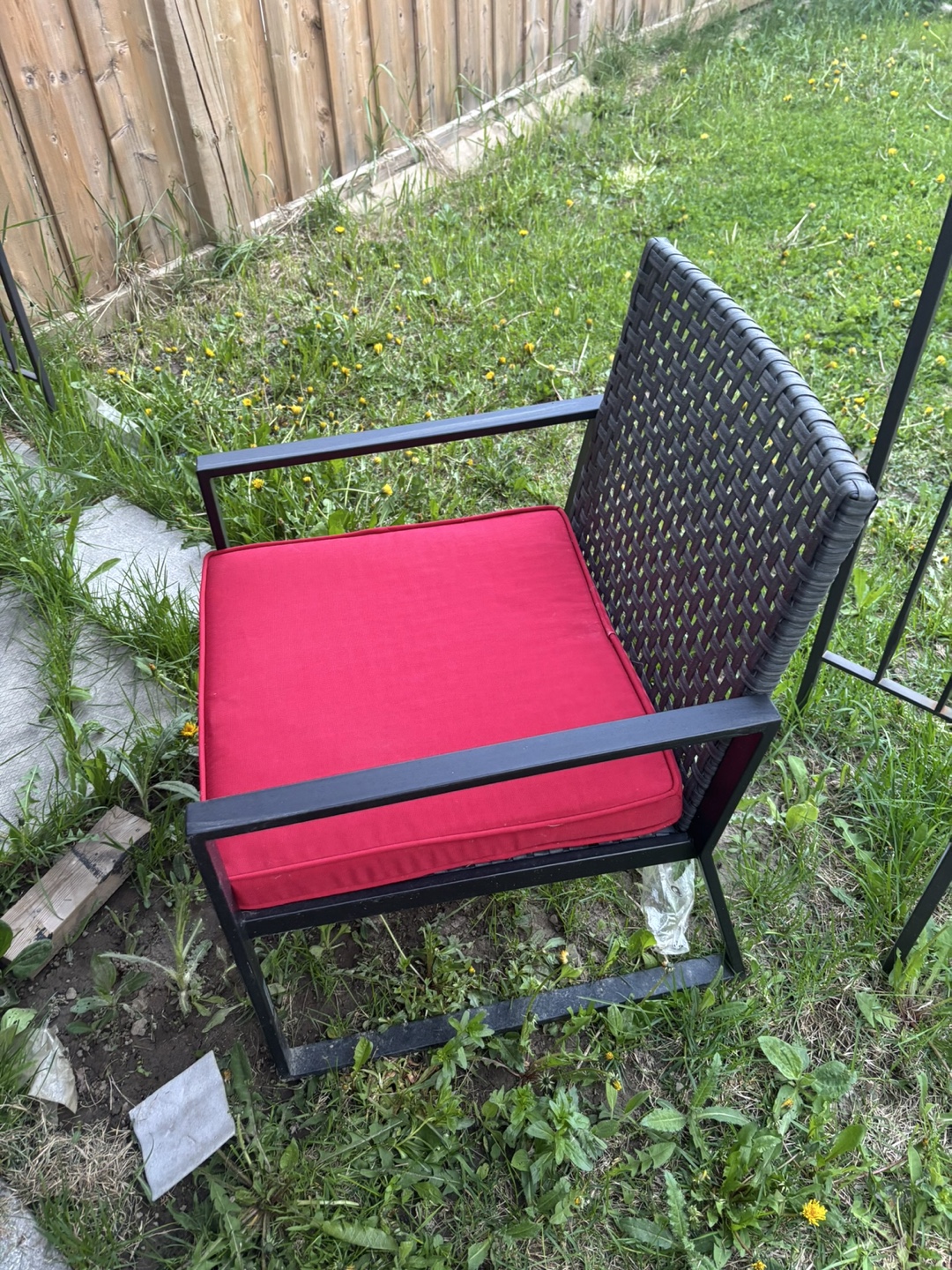 3-Piece Wicker Patio Set with Gazebo - photo 3