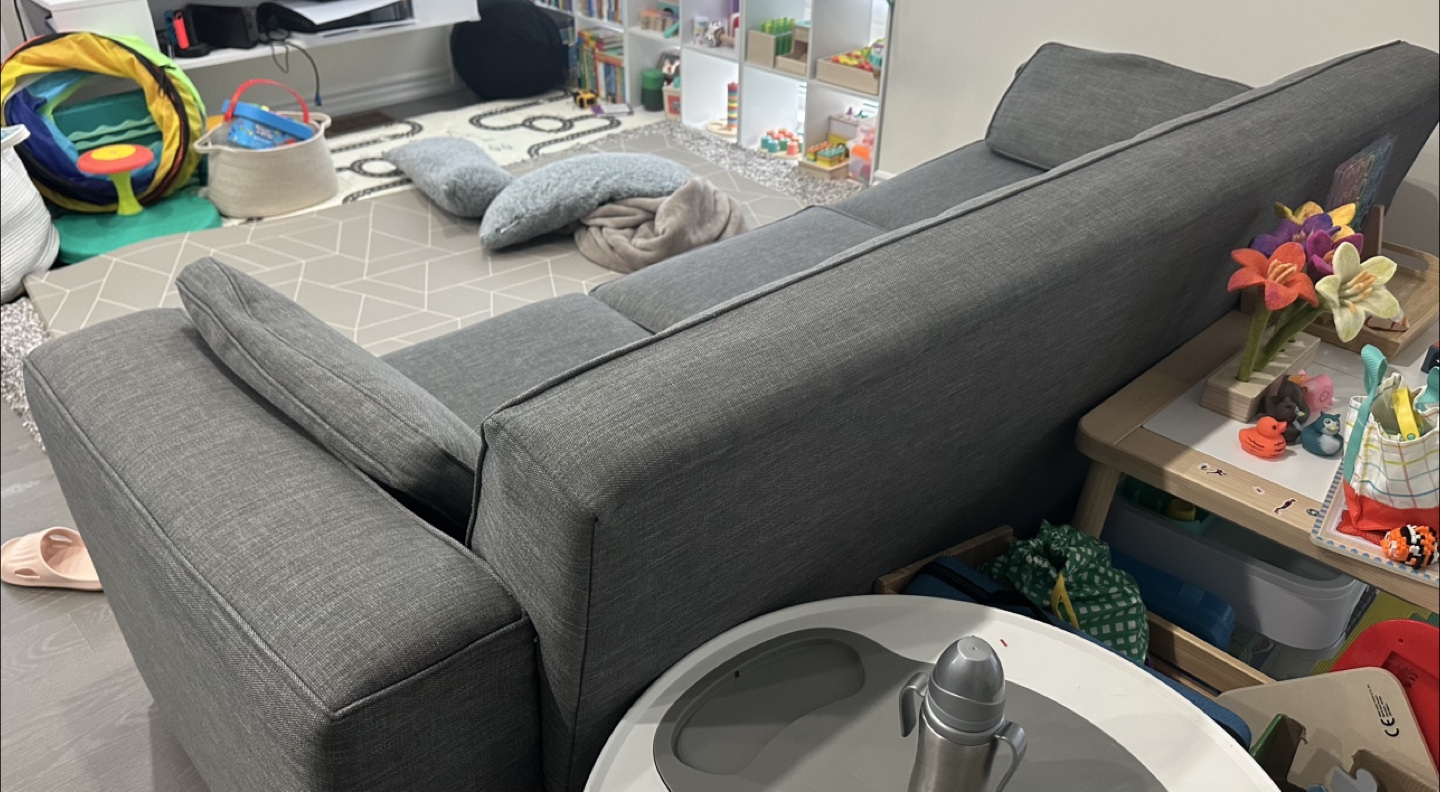 Grey Sofa - Three-seater - photo 3
