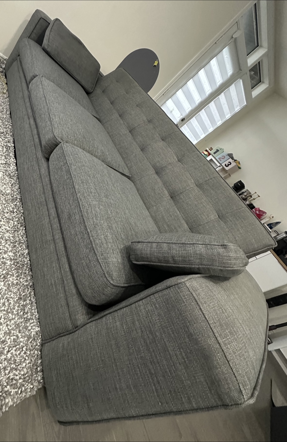 Grey Sofa - Three-seater - photo 2