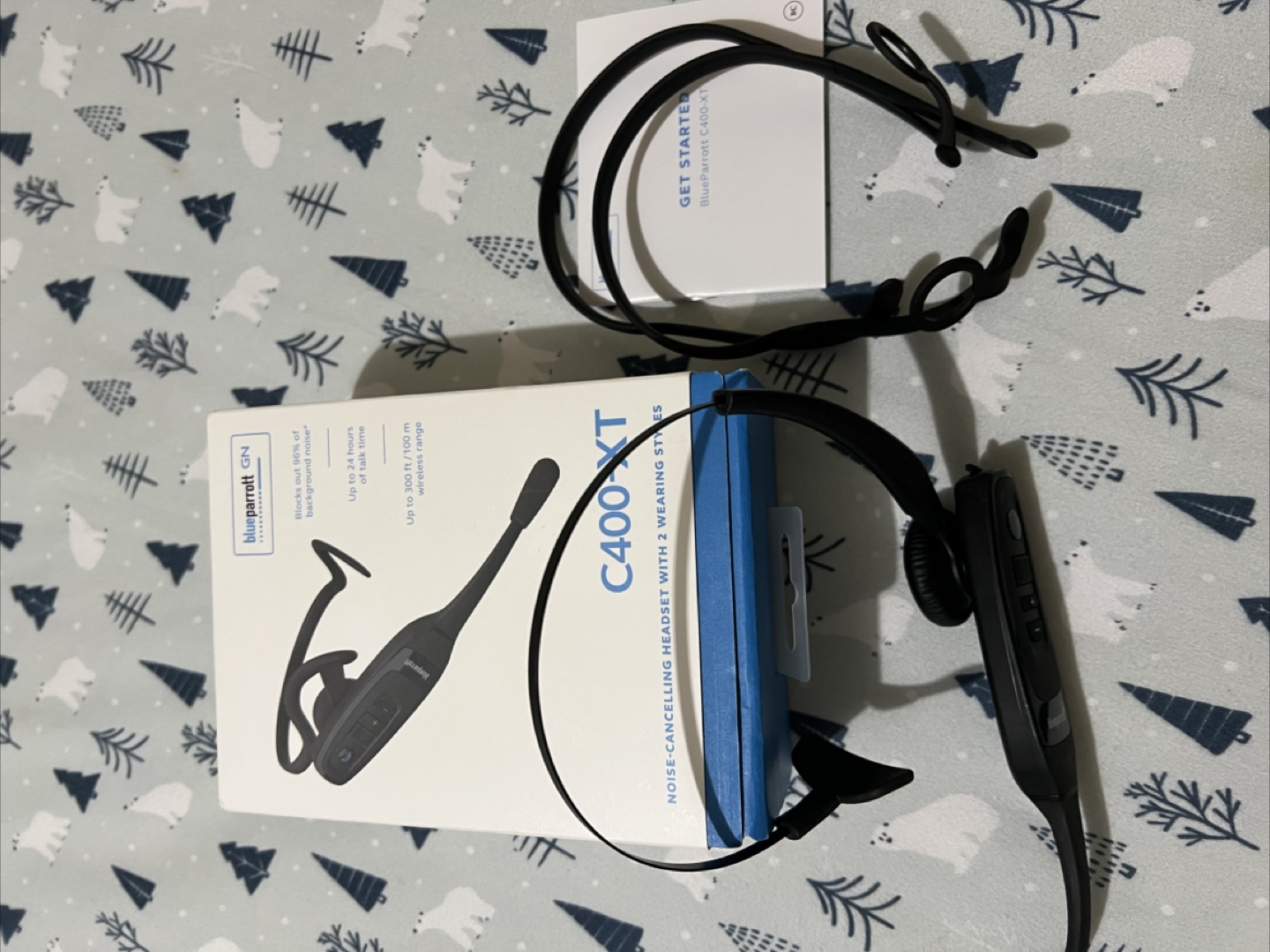 Plantronics C400-XT Noise-Cancelling Headset