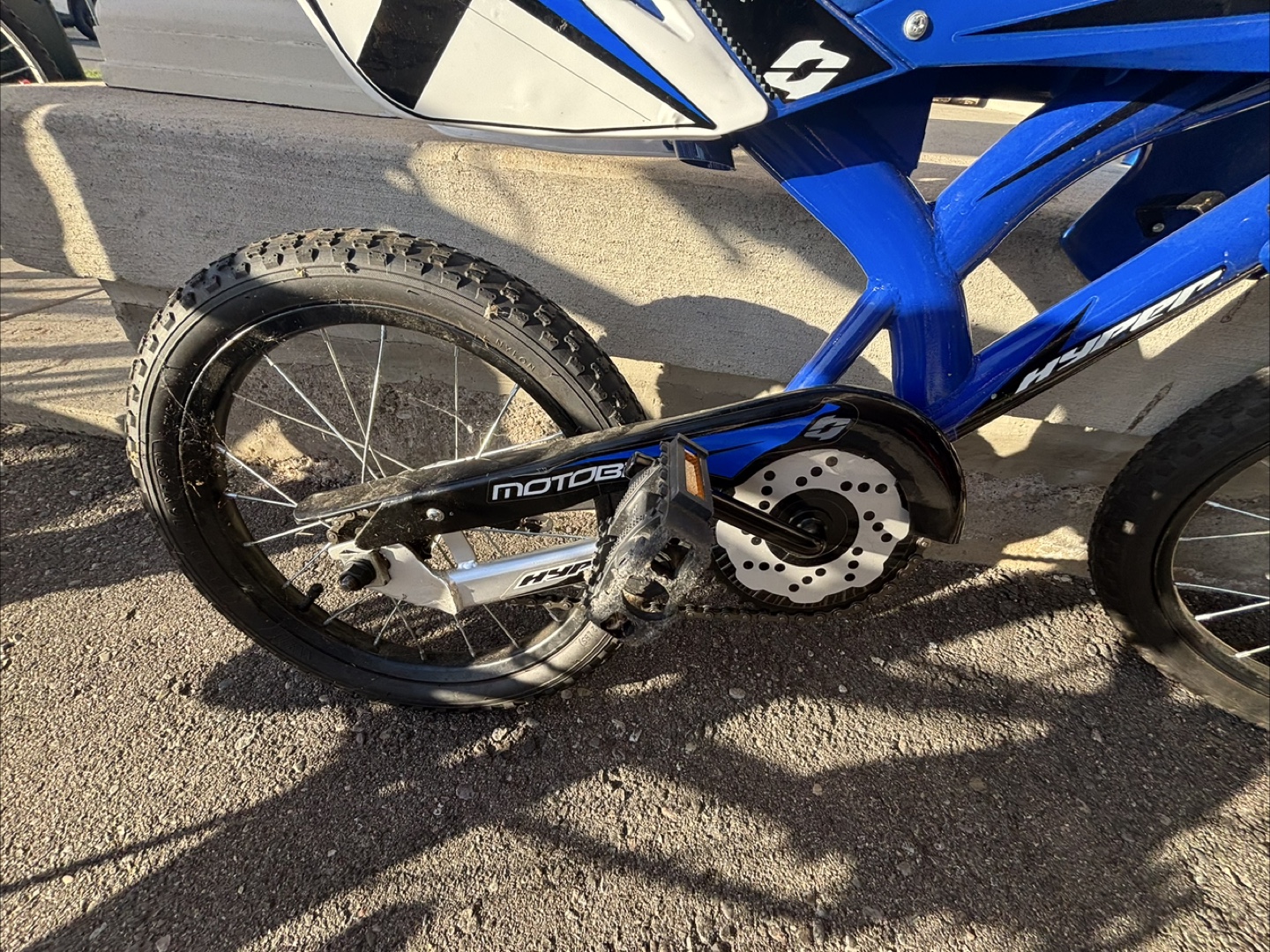 Motobike Kids' Blue BMX Bike - photo 2