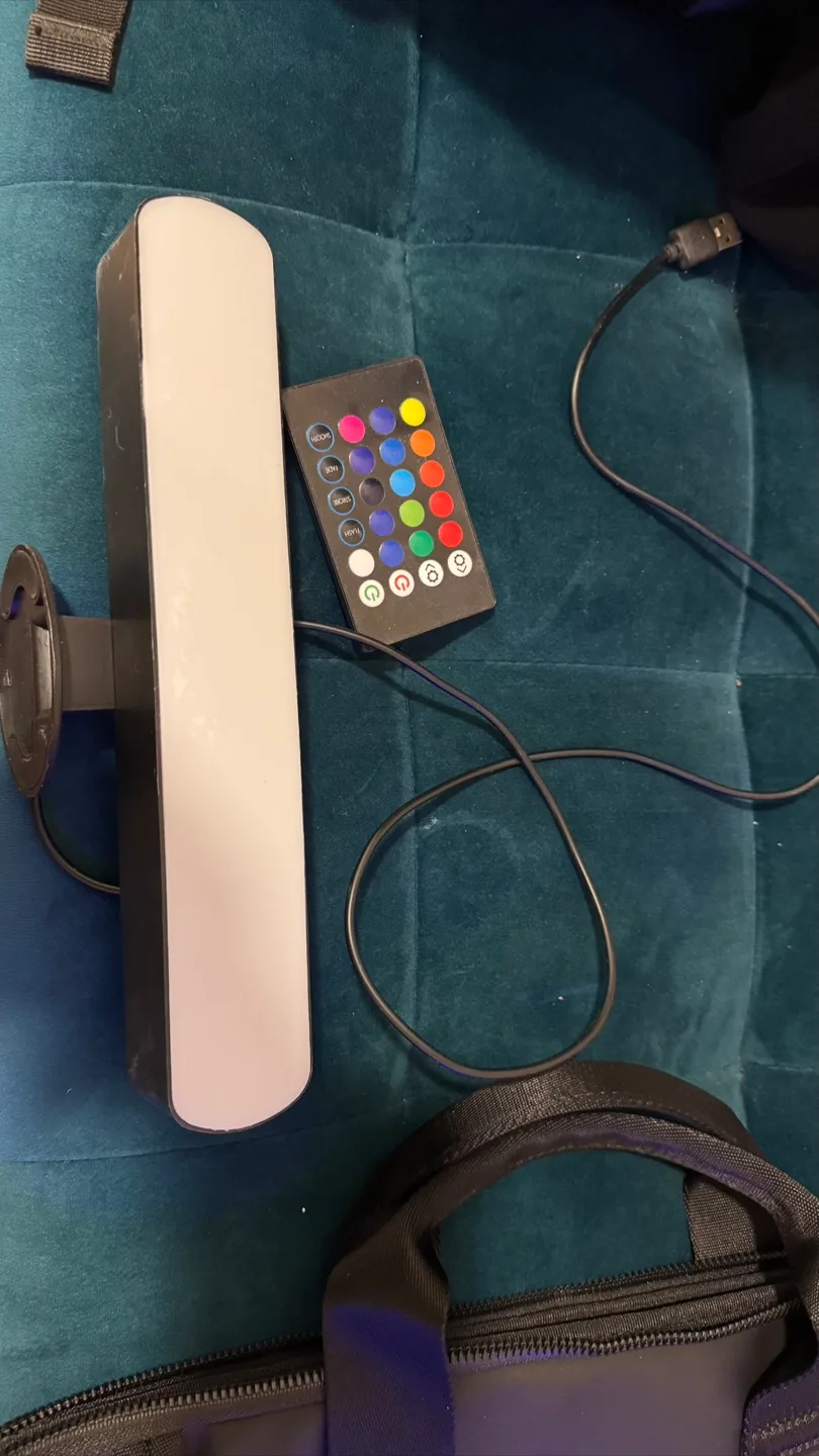 Multi Light USB Multi-Colour LED Light Bar with Remote thumbnail