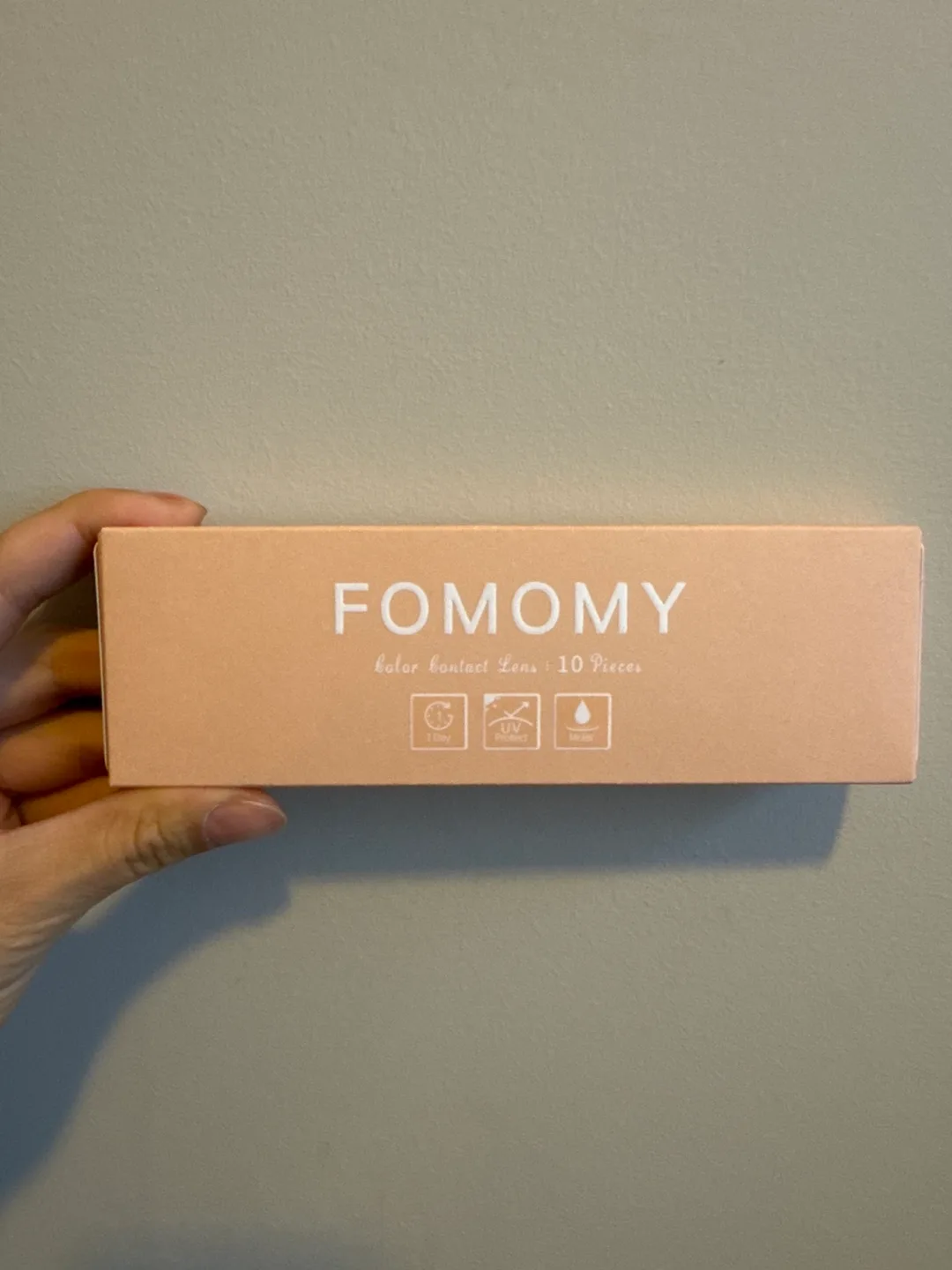FOMOMY 1-Day Coloured Contact Lenses - Brown thumbnail