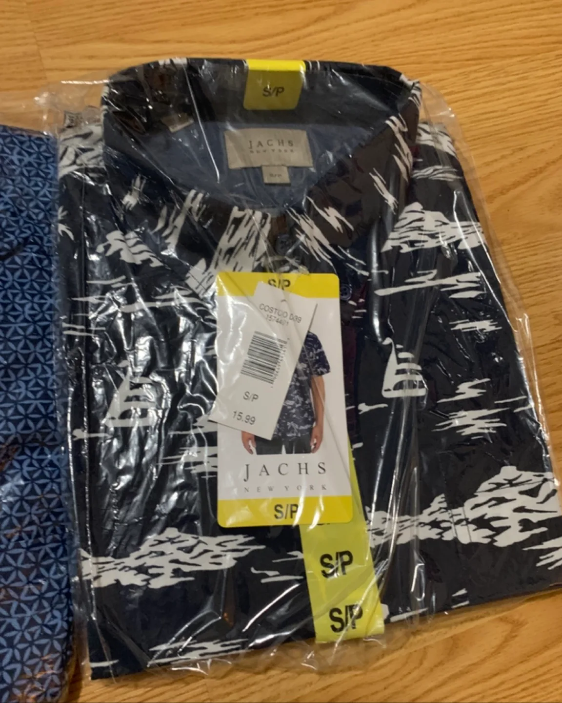 Three Men's JacHS New York Short Sleeve Button-Down Shirts image indicator(2)