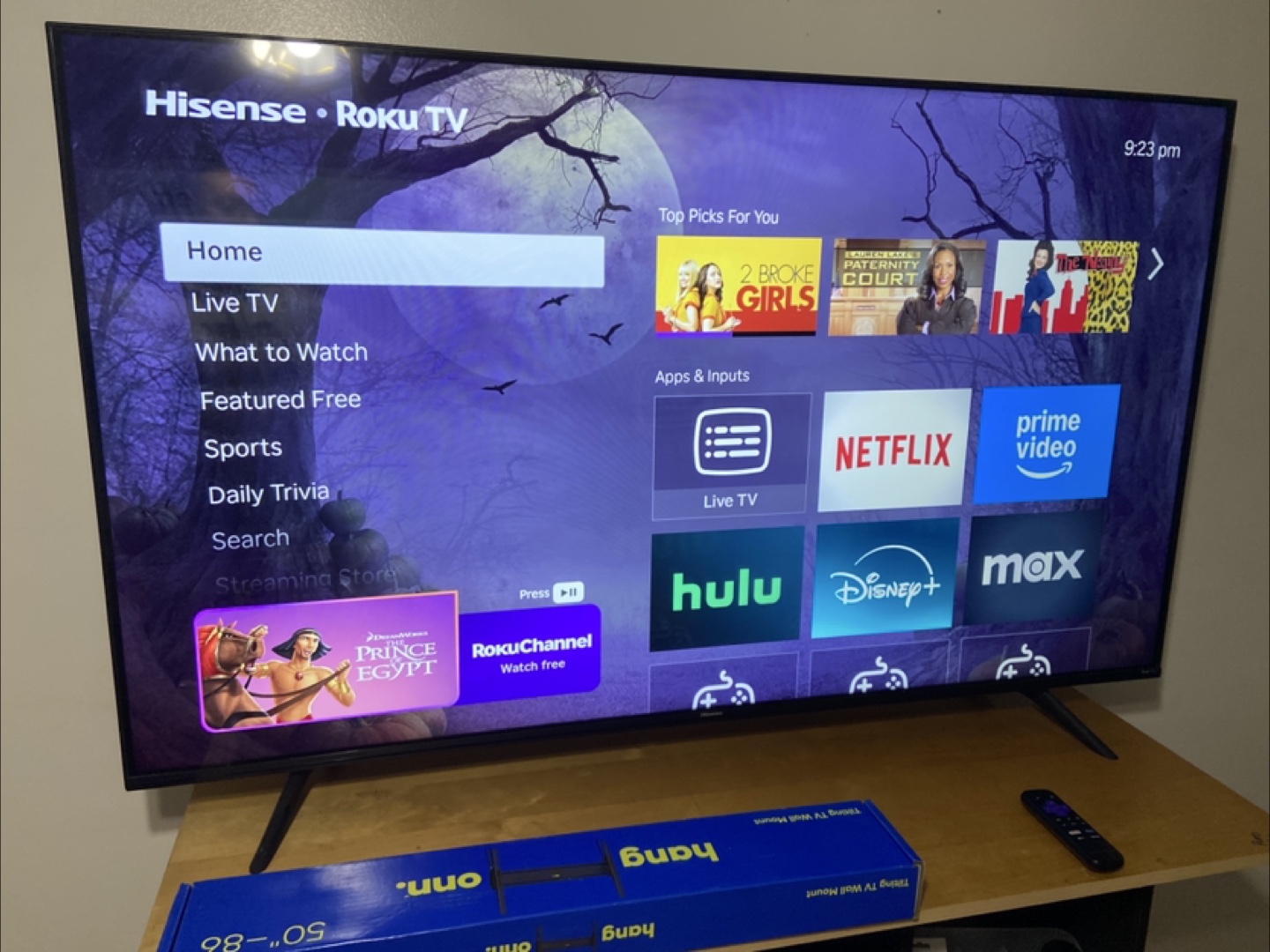 Hisense Roku TV 58 inch Smart TV