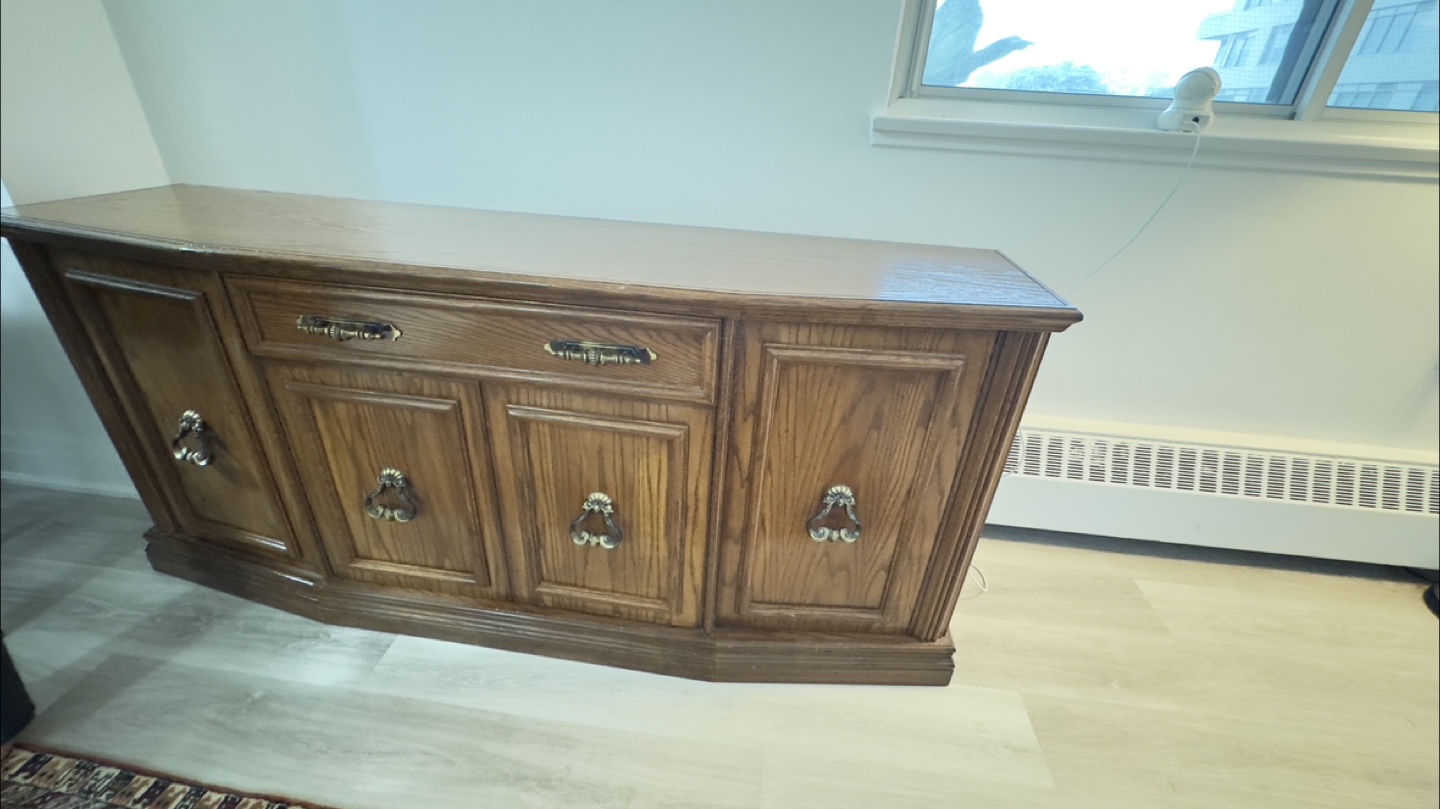 Vintage Wood Sideboard/Buffet/tv stand/ console - photo 5
