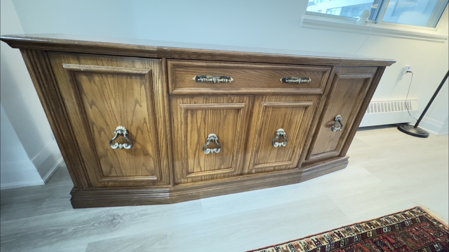 Vintage Wood Sideboard/Buffet/tv stand/ console - photo 2