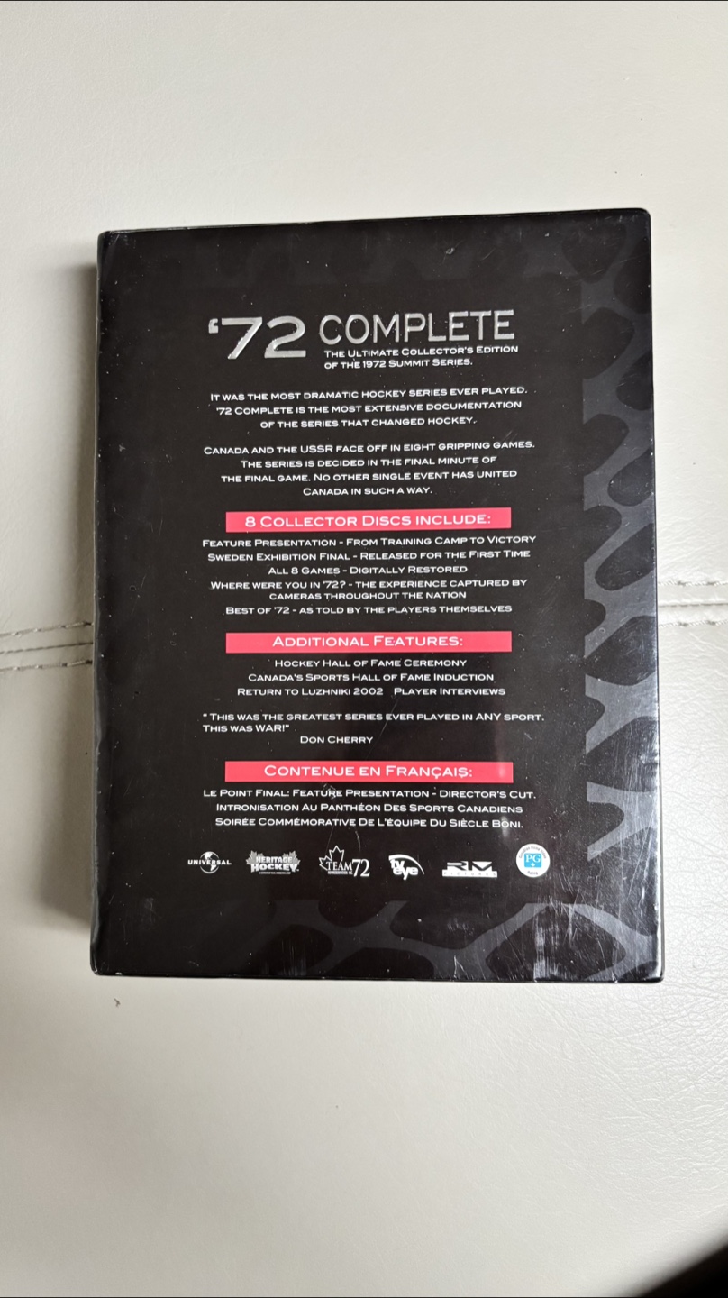 The Ultimate Collector's Edition of the 1972 Summit Series - photo 2