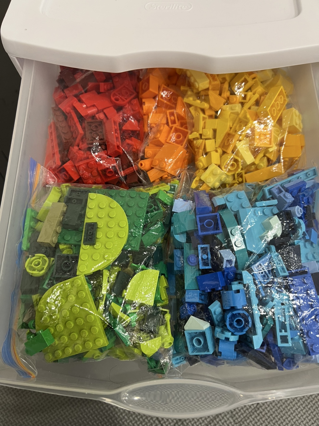 Bulk LEGO Lot: Bricks, Minifigures, and More!