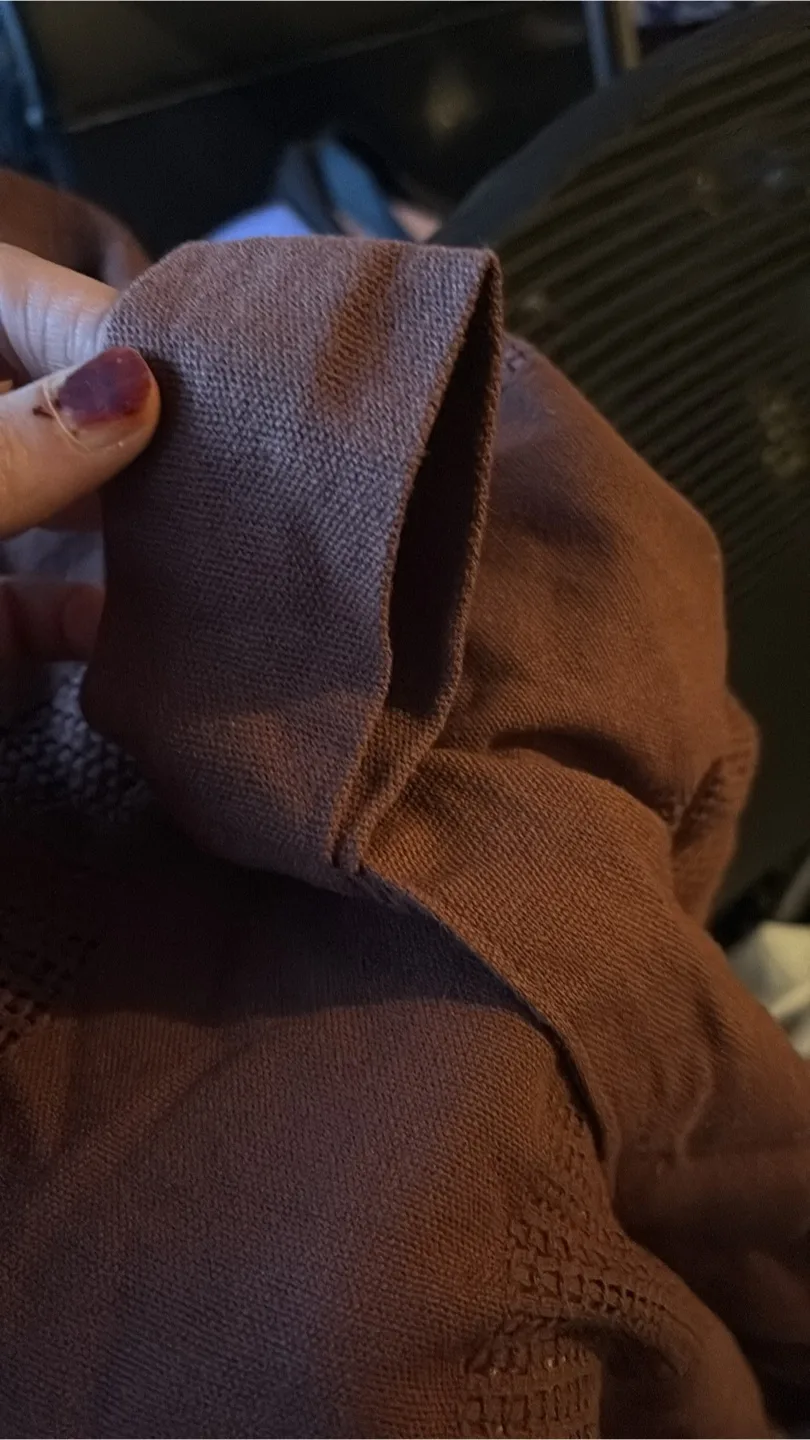 Brown & Burgundy Curtains - Set of 2 image indicator(2)