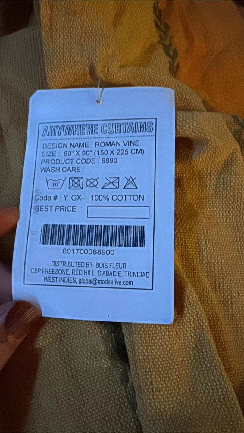 Brown & Burgundy Curtains - Set of 2 image indicator(5)