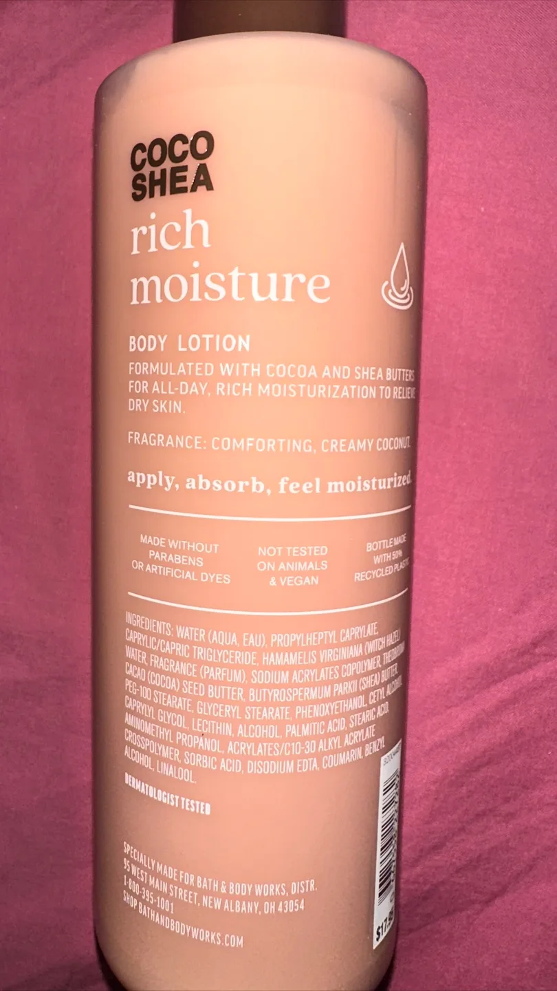 Bath & Body Works Coco Shea Rich Moisture Body Lotion image indicator(2)