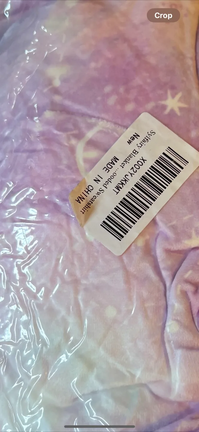 Purple Galaxy Print Fleece image indicator(2)