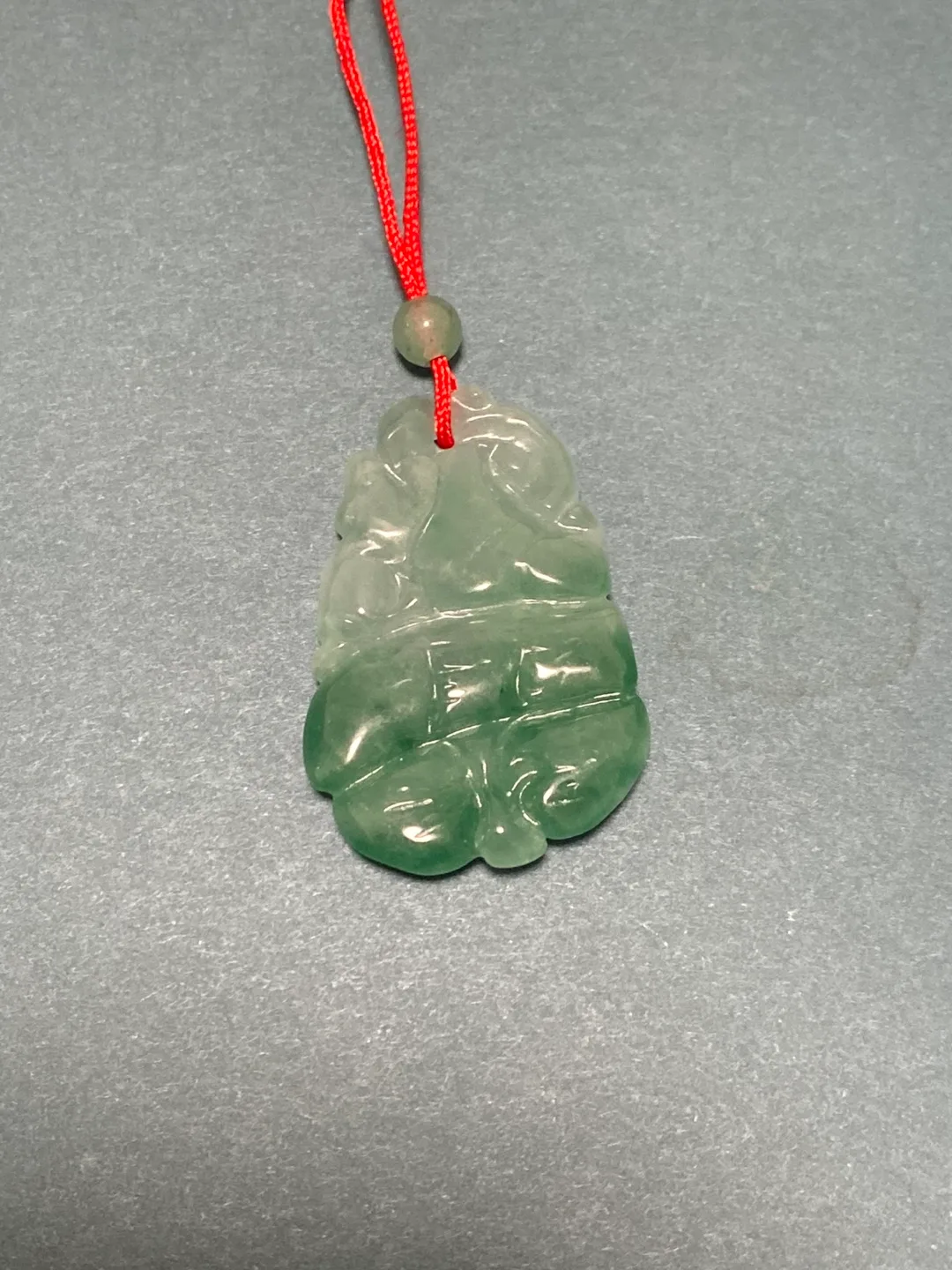 Jade Carving Pendant Necklace thumbnail