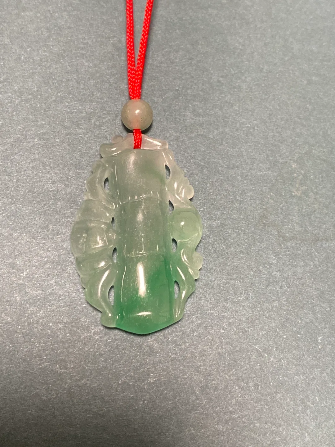 Jade Carving Pendant Necklace thumbnail