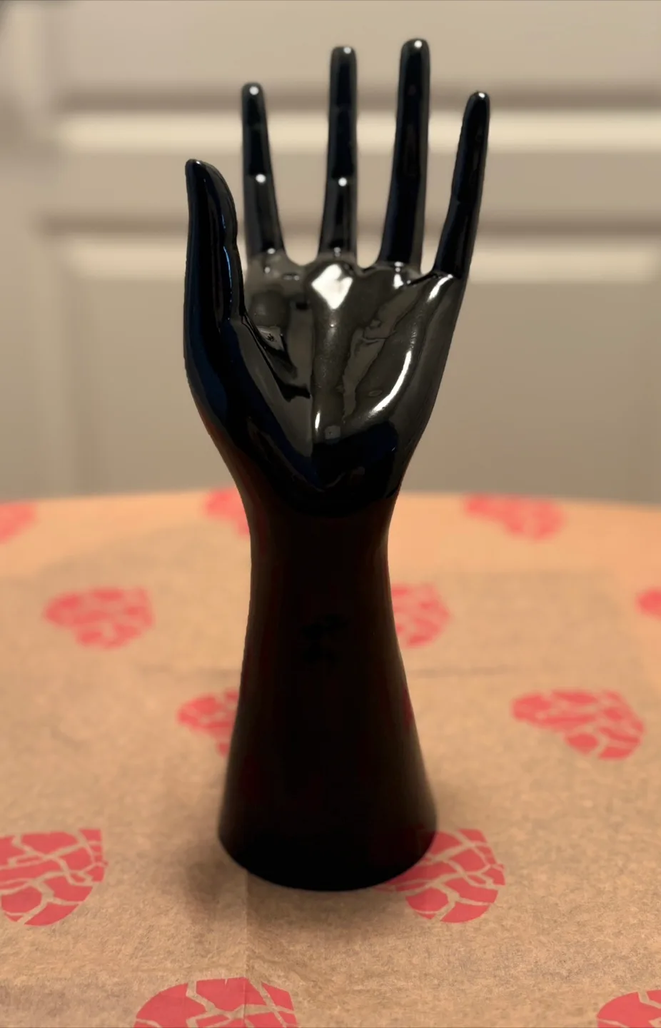 Black Hand Ring Display Stand #freecycle thumbnail
