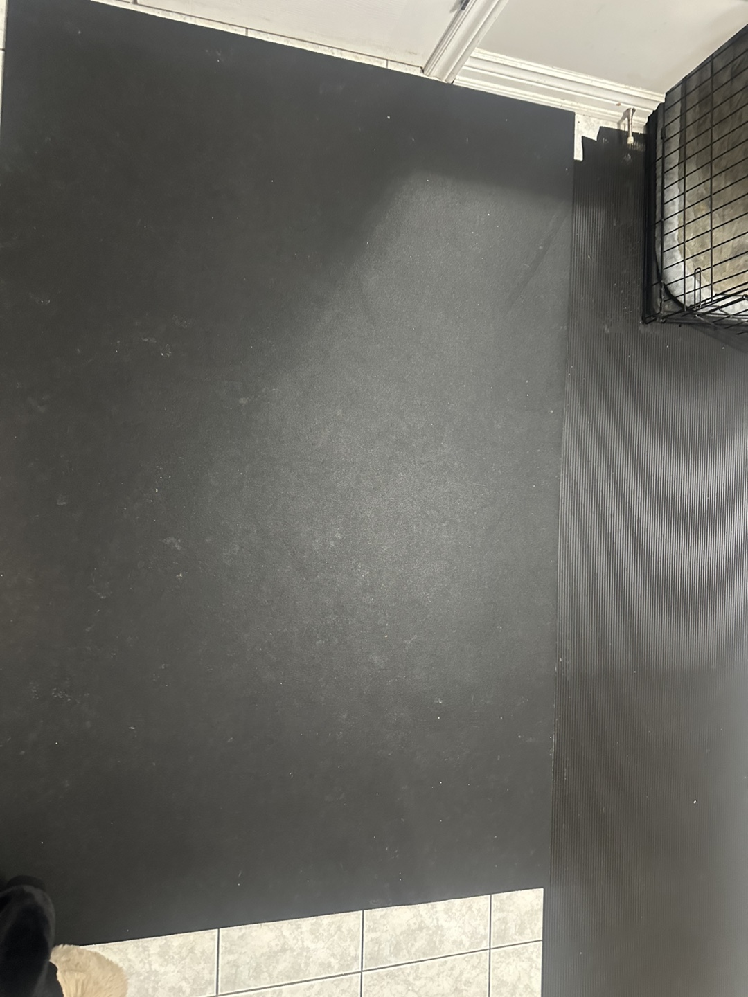 Rubber floor covering quarter inch thick 4 x 6 - photo 3