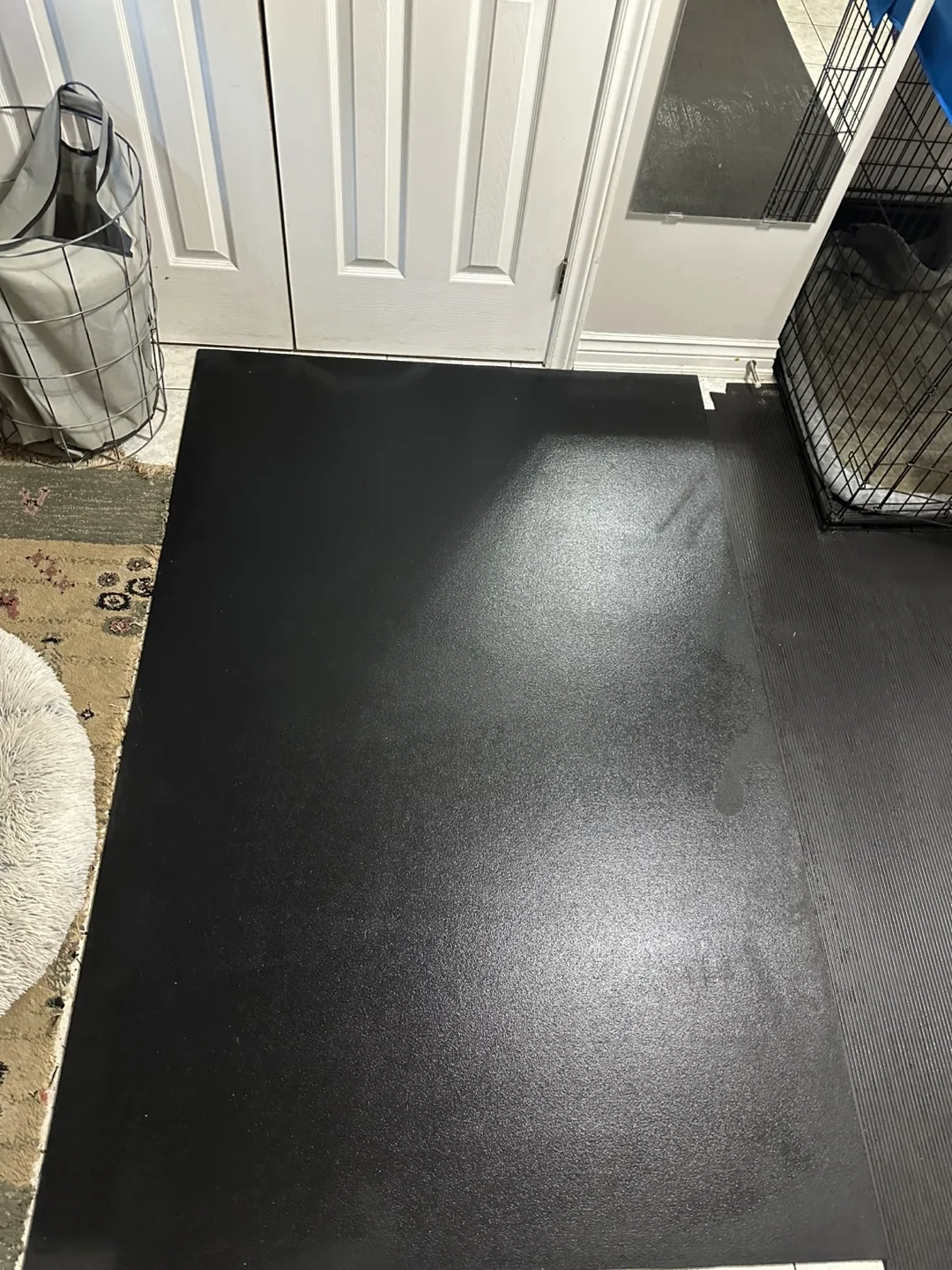 Rubber floor covering quarter inch thick 4 x 6 image indicator(2)