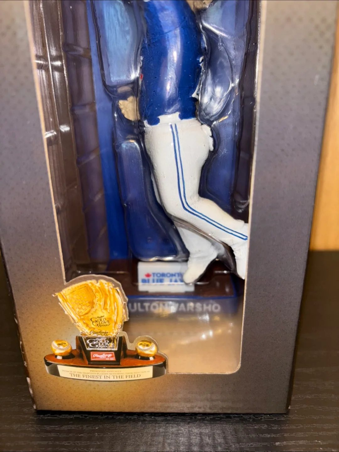 Daulton Varsho Gold Glove Bobblehead Toronto Blue Jays MLB 2025 image indicator(7)